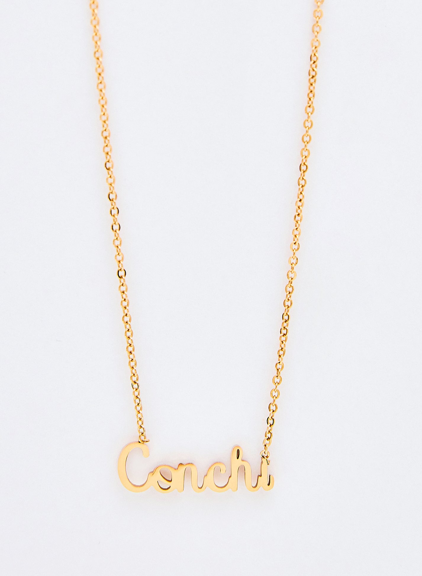 COLLAR CONCHI DORADO