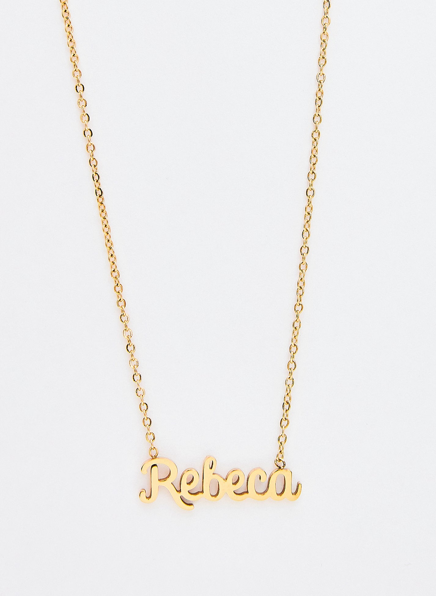 COLLAR REBECA DORADO