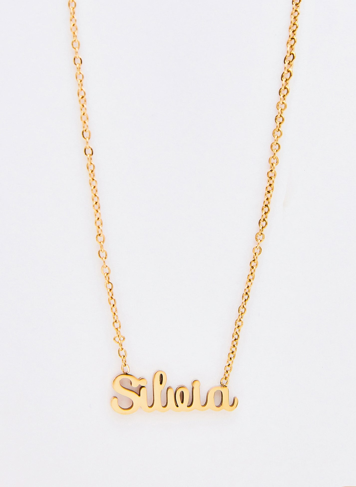 COLLAR SILVIA DORADO