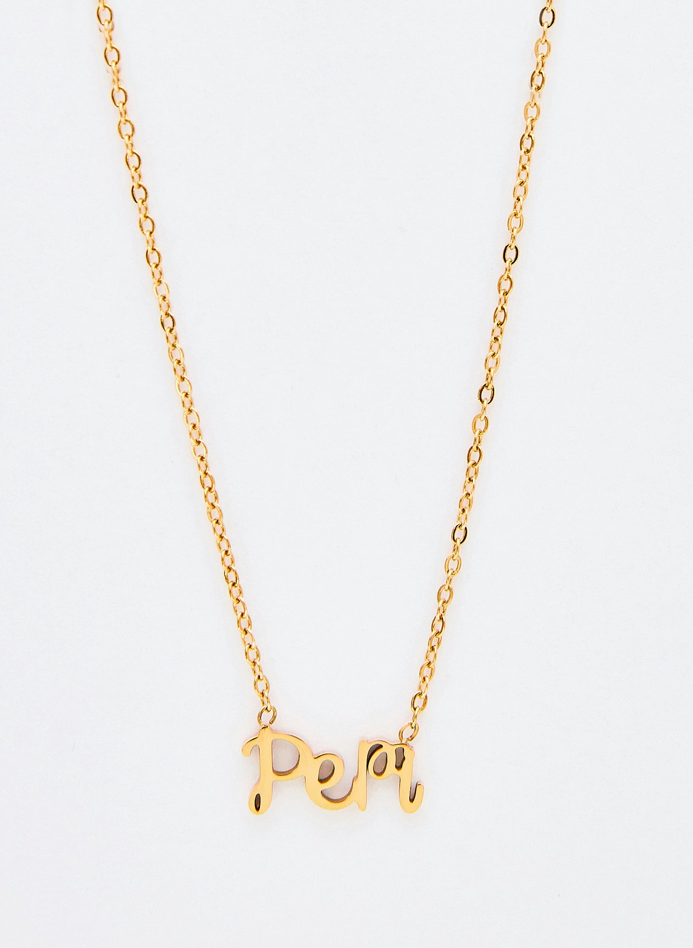 COLLAR PEPI DORADO