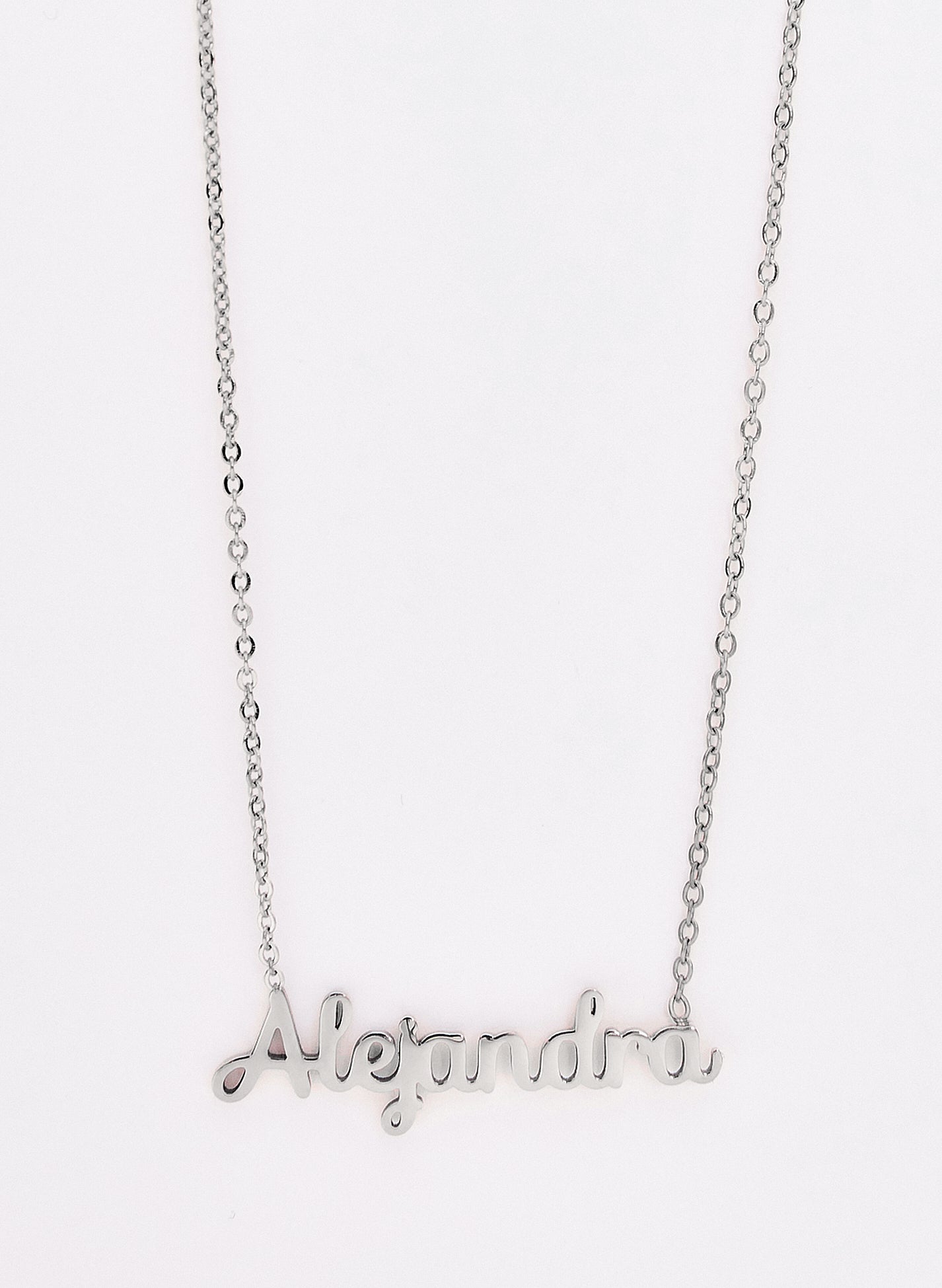 COLLAR ALEJANDRA PLATEADO