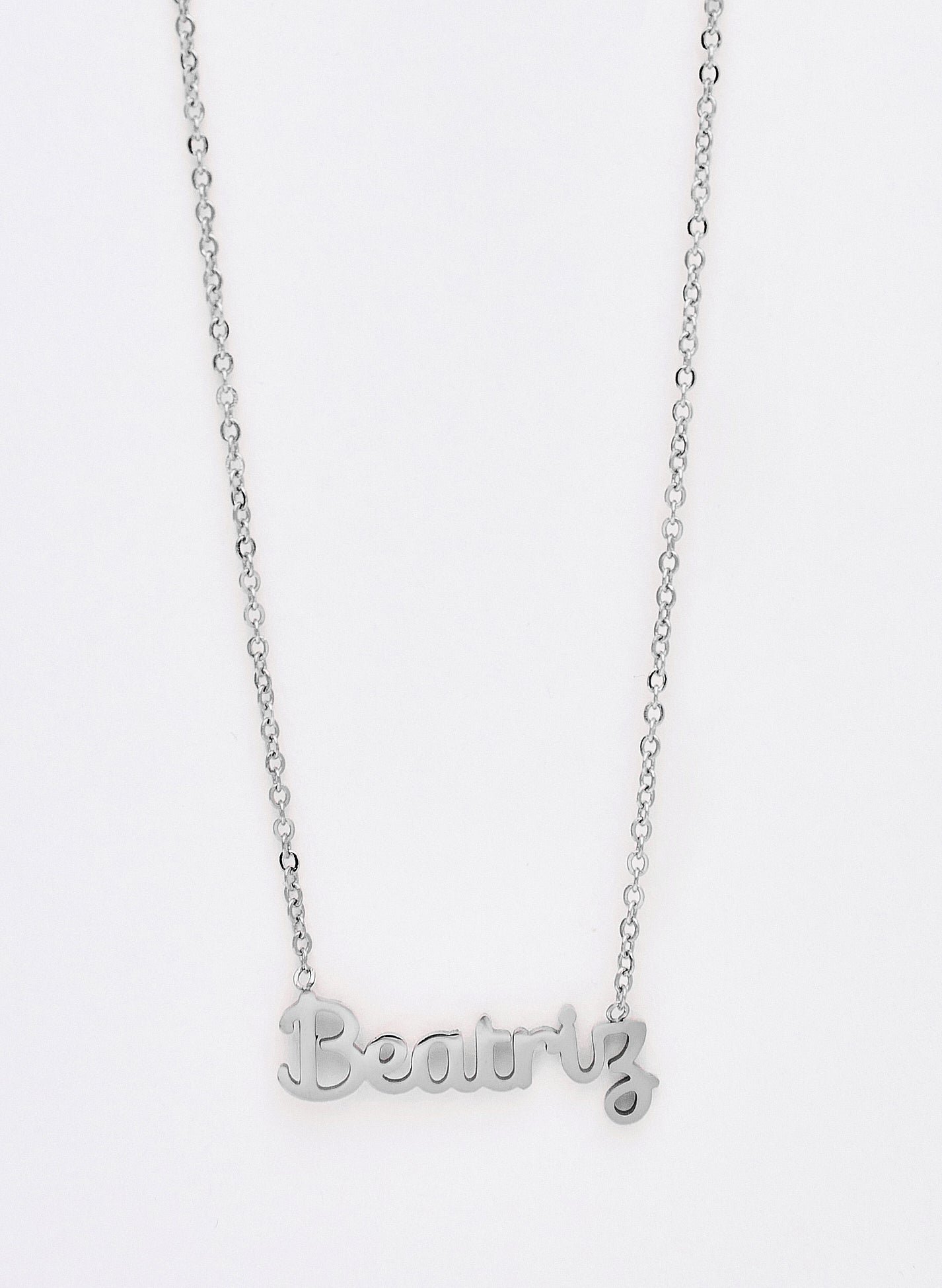 COLLAR BEATRIZ PLATEADO
