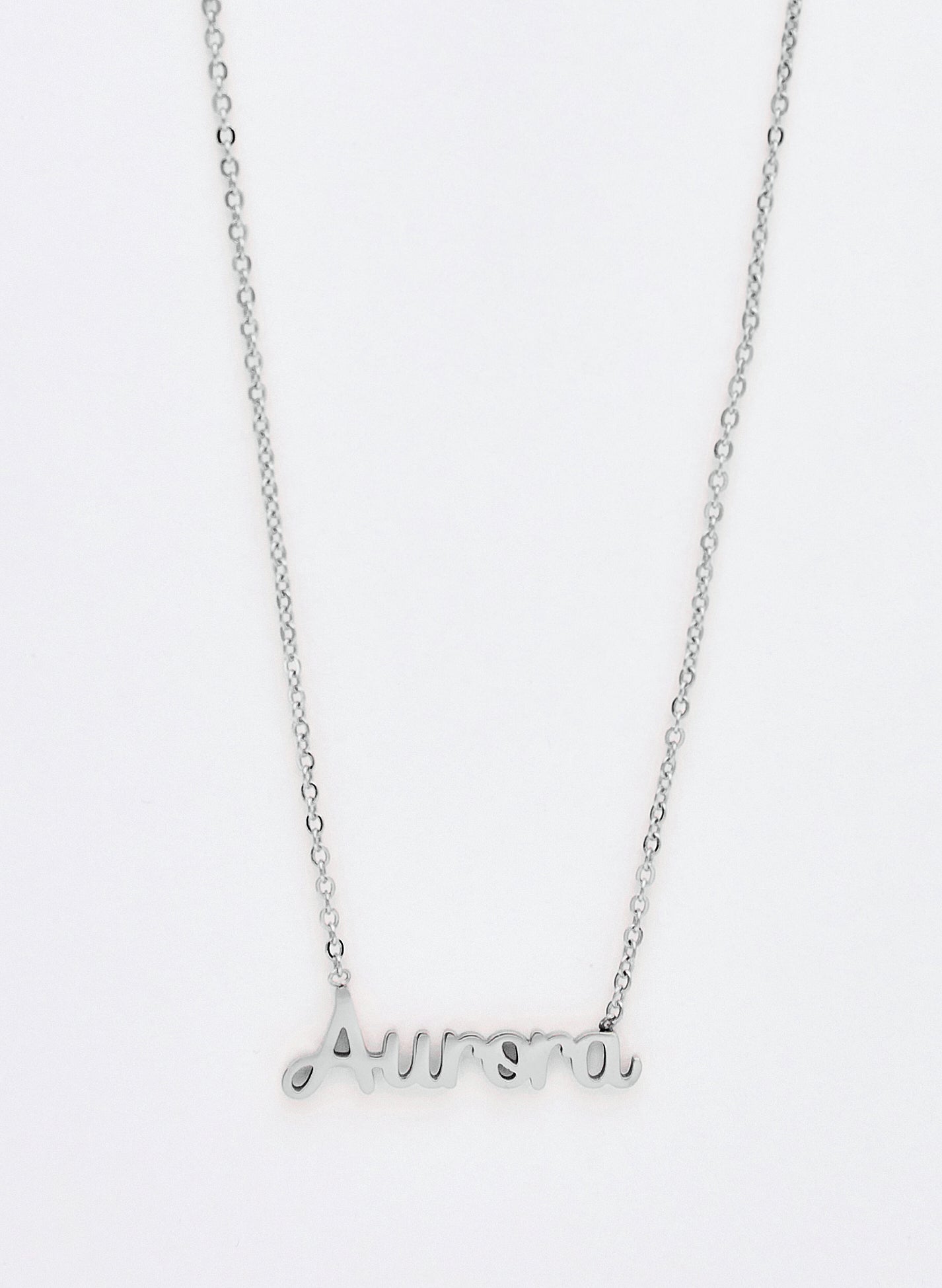 COLLAR AURORA PLATEADO