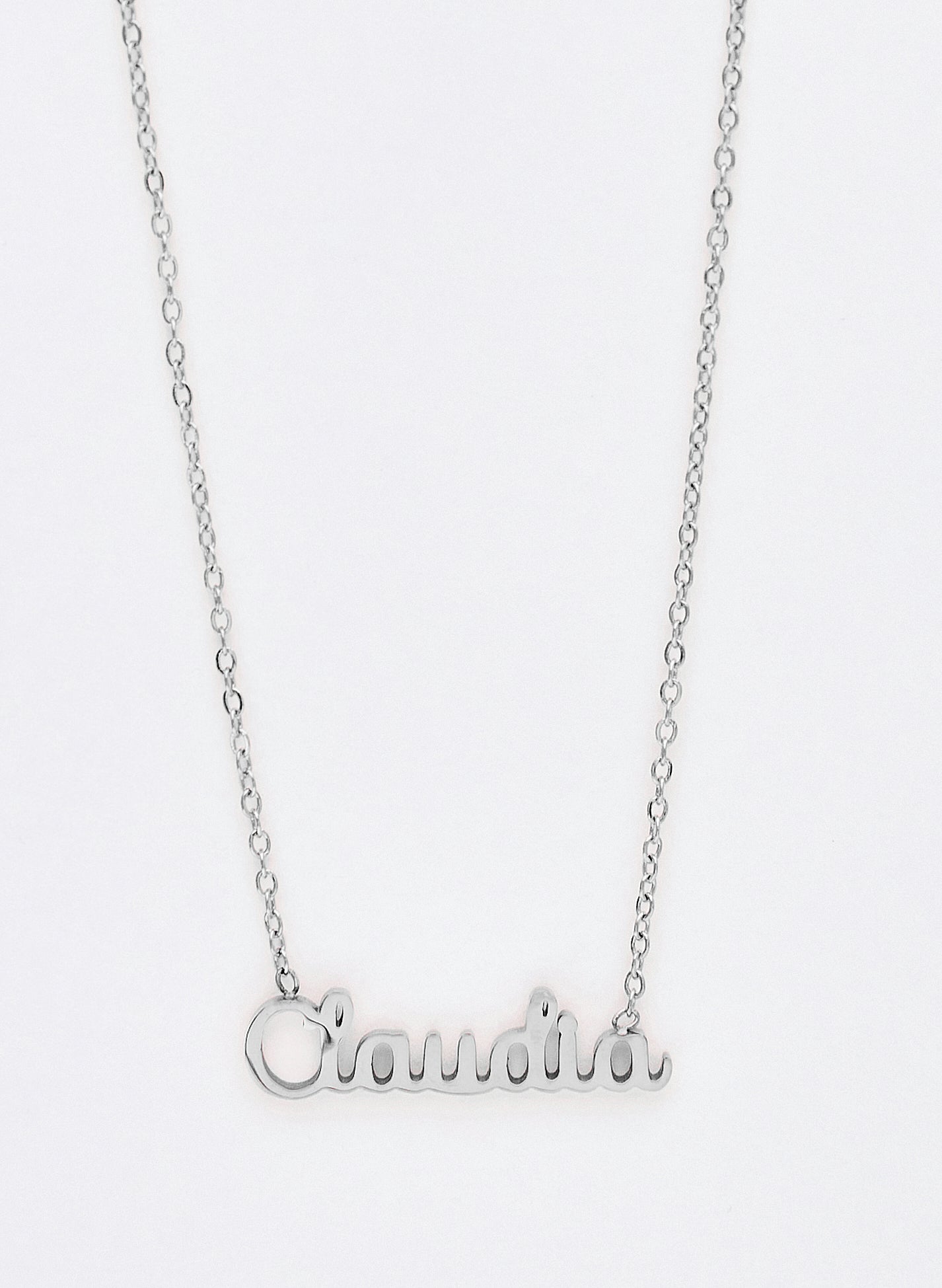 COLLAR CLAUDIA PLATEADO