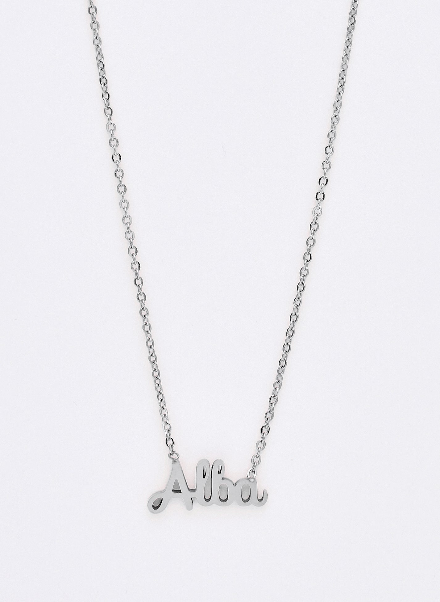 COLLAR ALBA PLATEADO