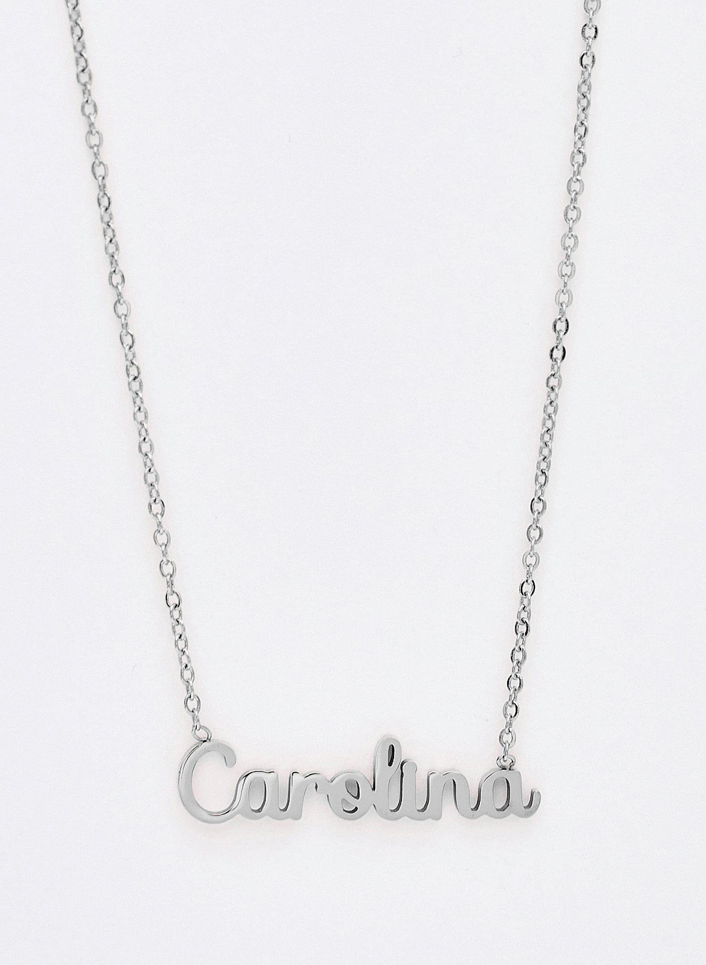 COLLAR CAROLINA PLATEADO