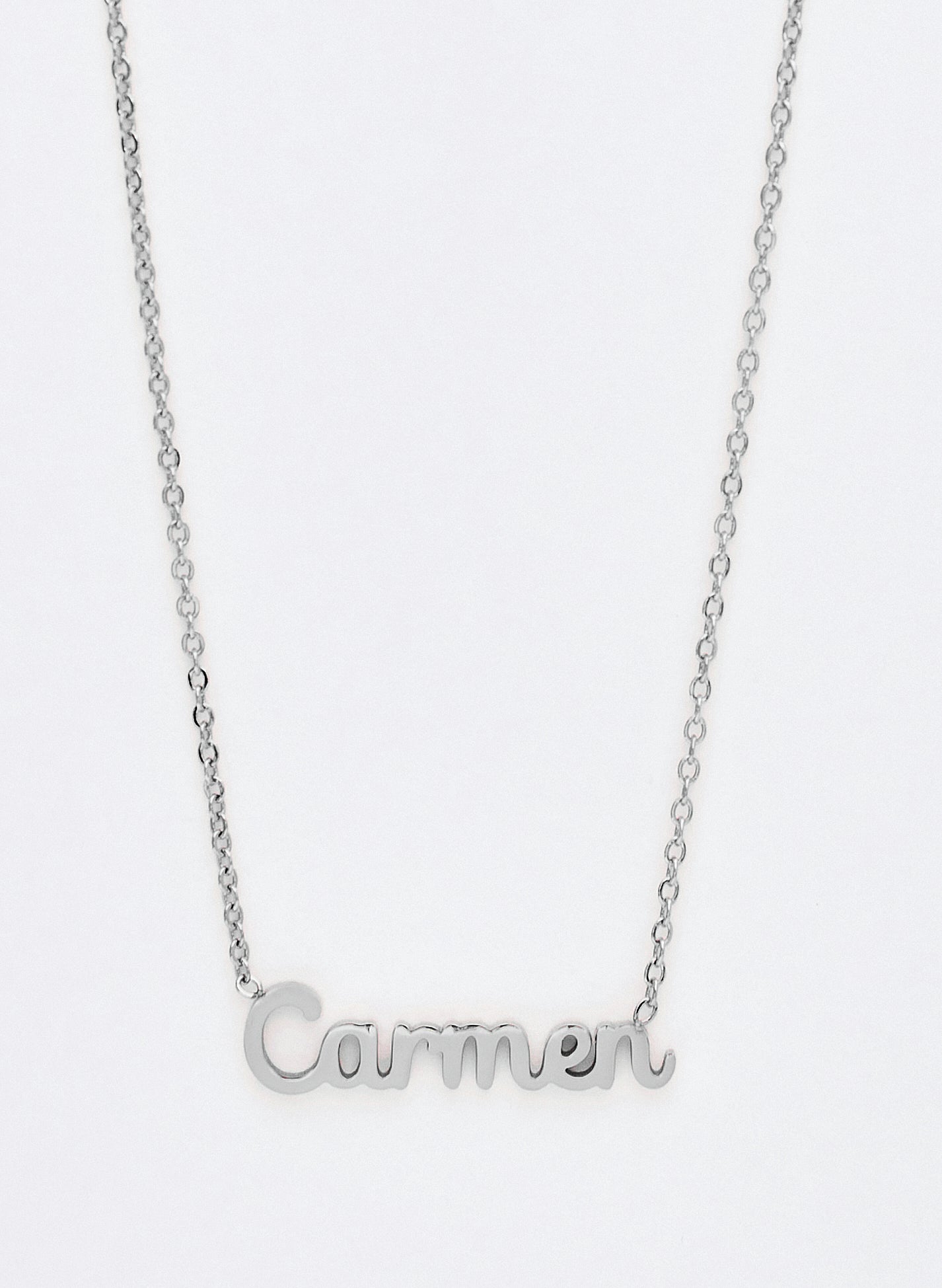COLLAR CARMEN PLATEADO
