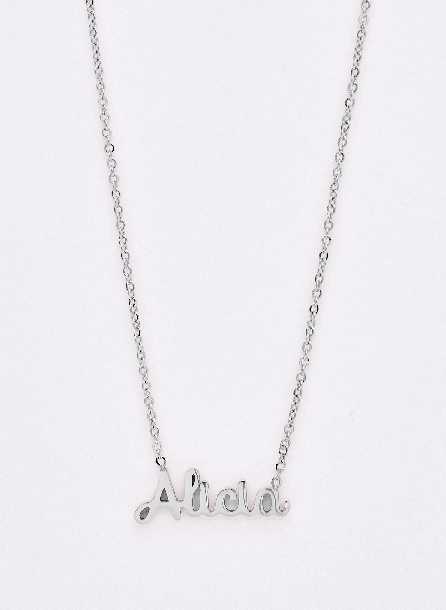 COLLAR ALICIA PLATEADO