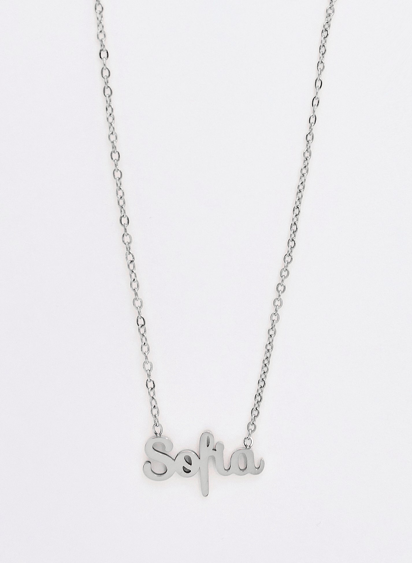 COLLAR SOFIA PLATEADO