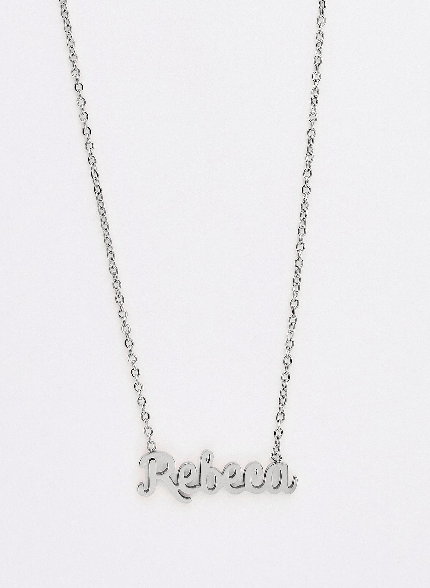 COLLAR REBECA PLATEADO