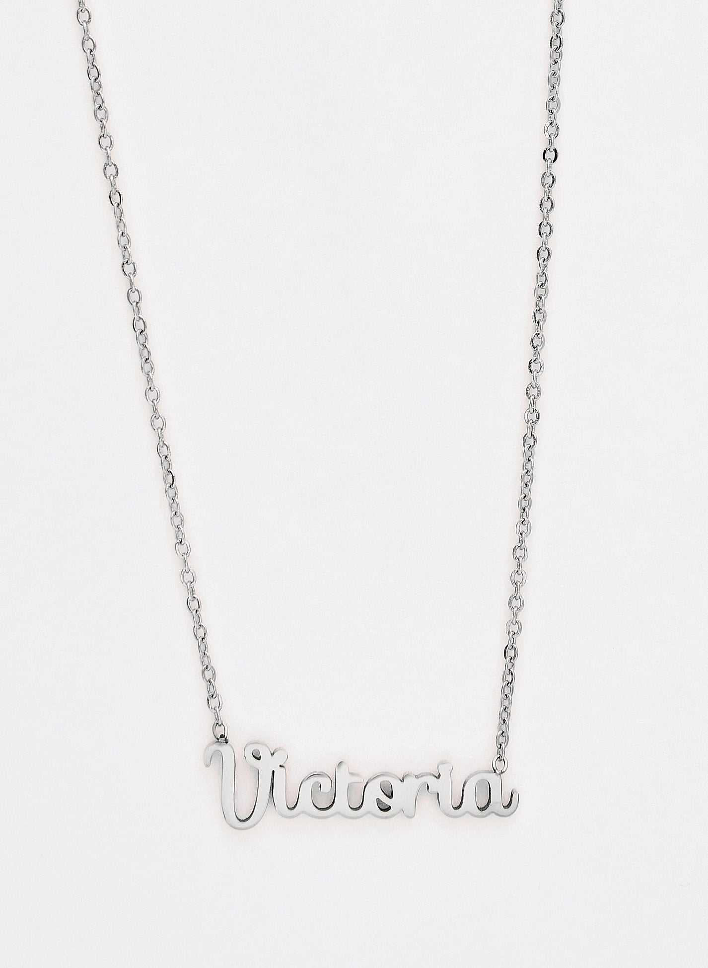 COLLAR VICTORIA PLATEADO