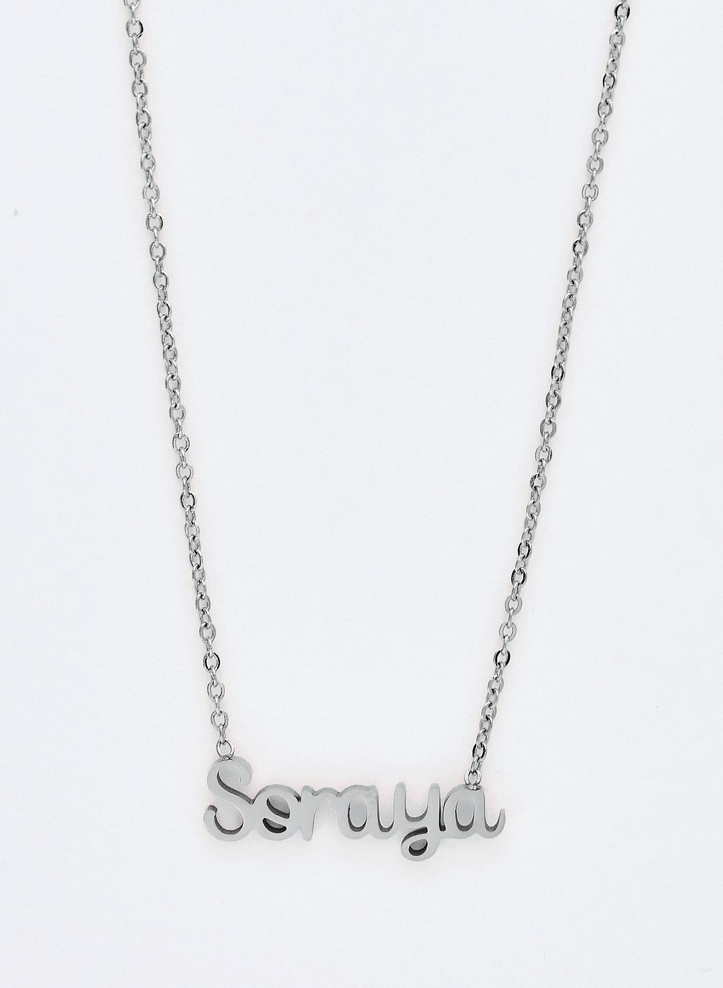 COLLAR SORAYA PLATEADO