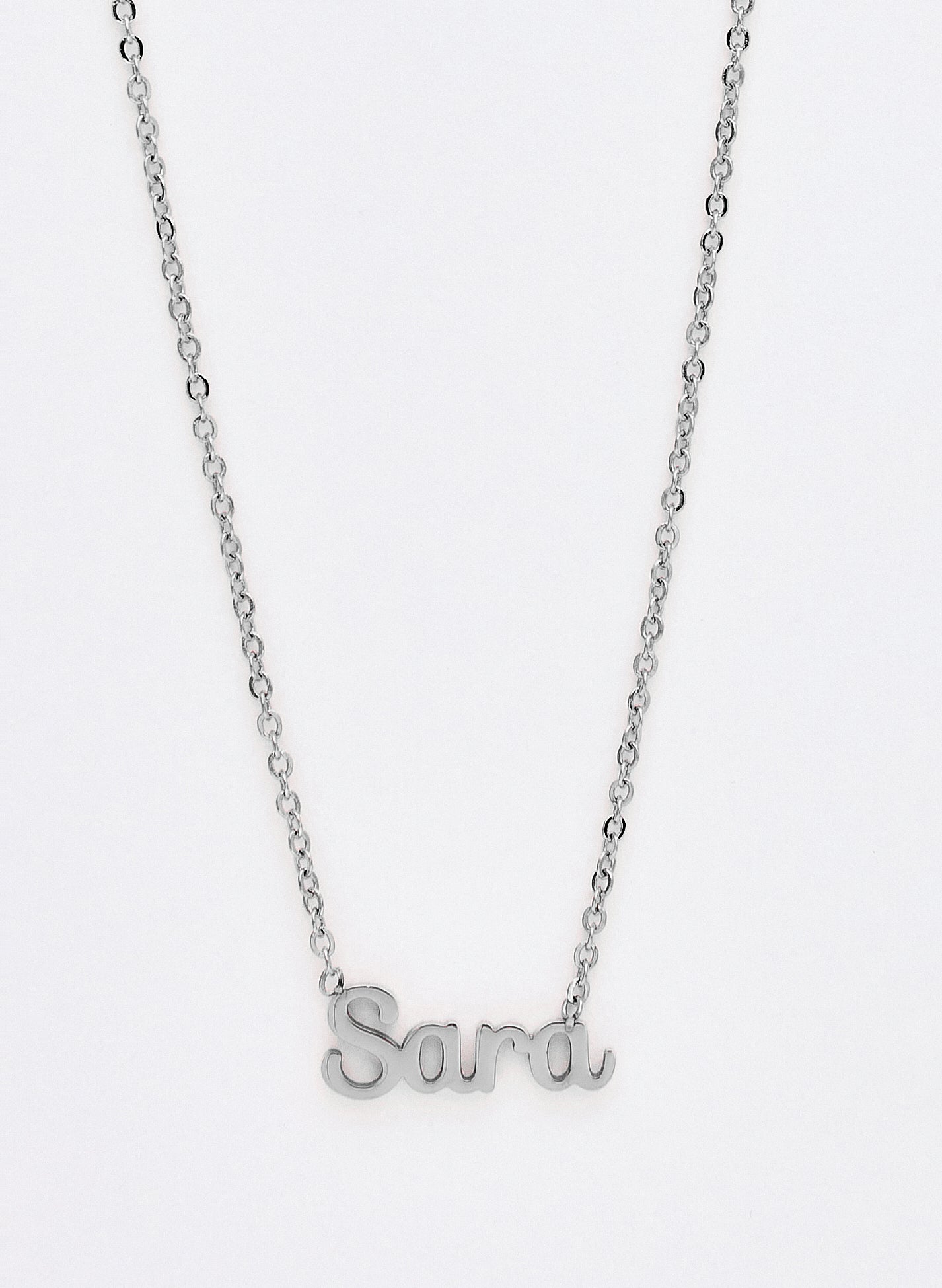 COLLAR SARA PLATEADO