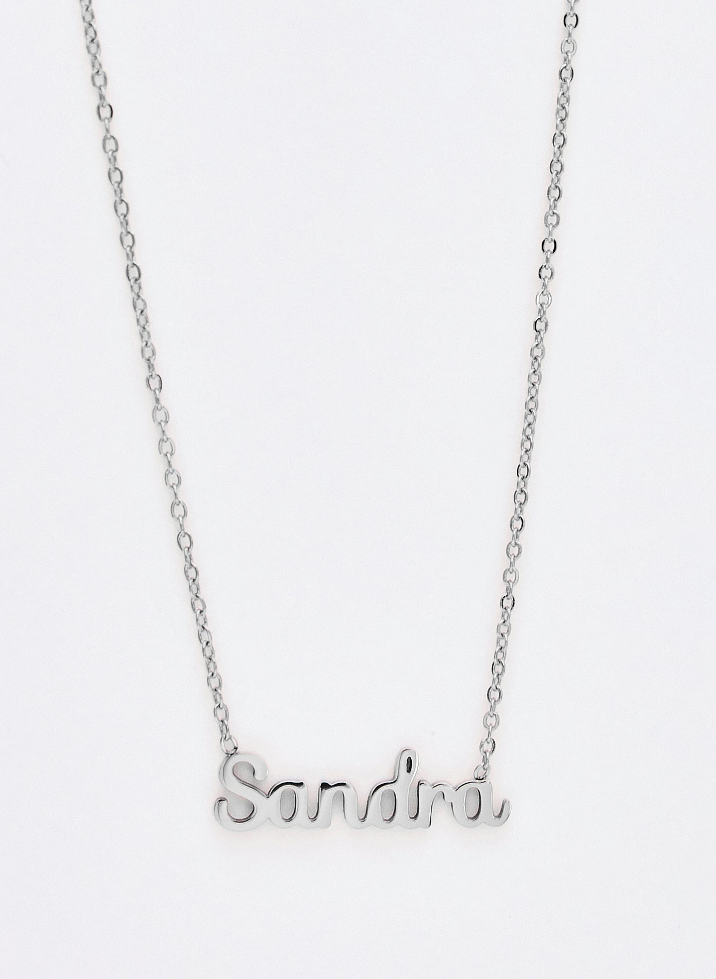 COLLAR SANDRA PLATEADO