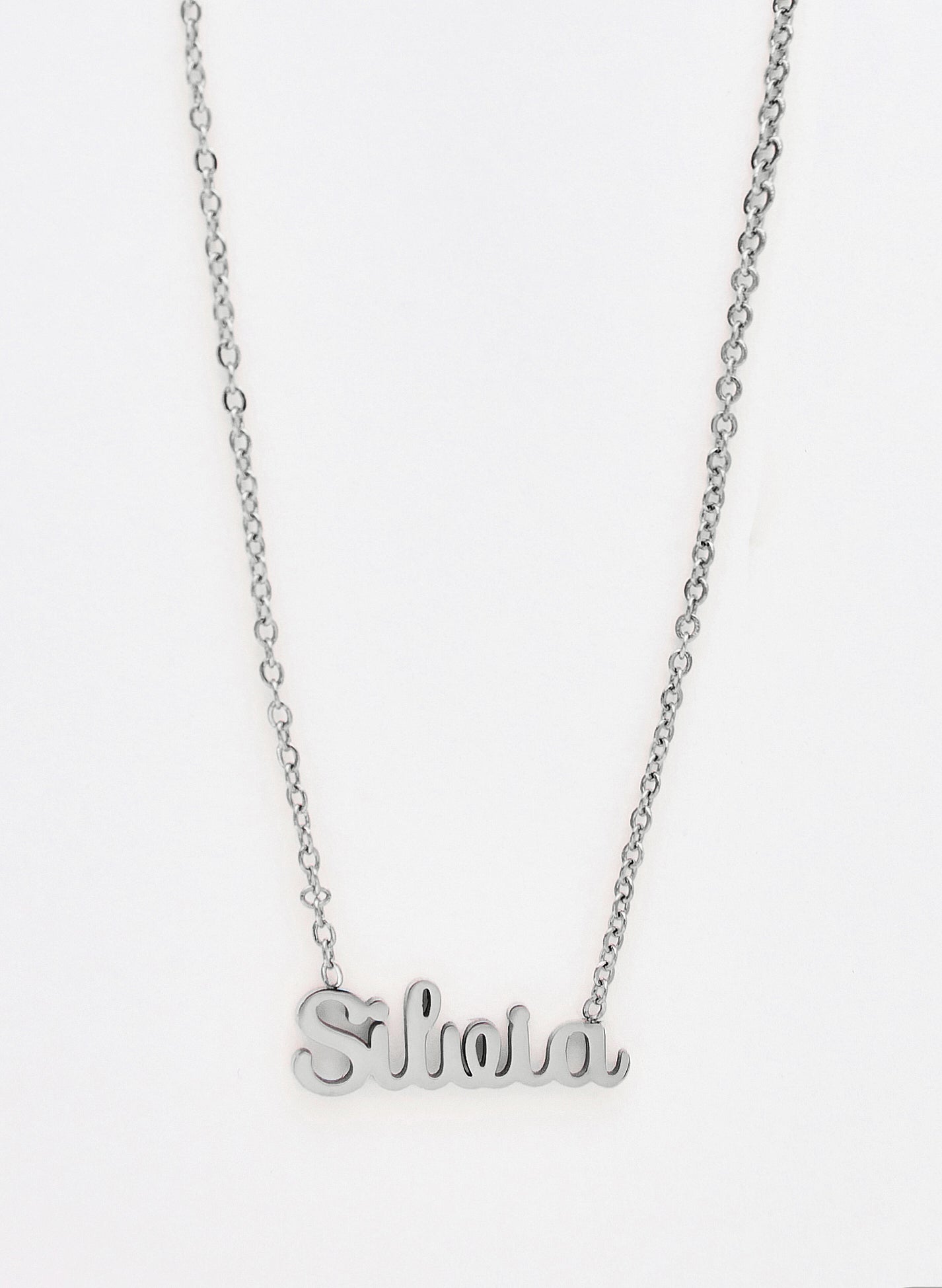 COLLAR SILVIA PLATEADO