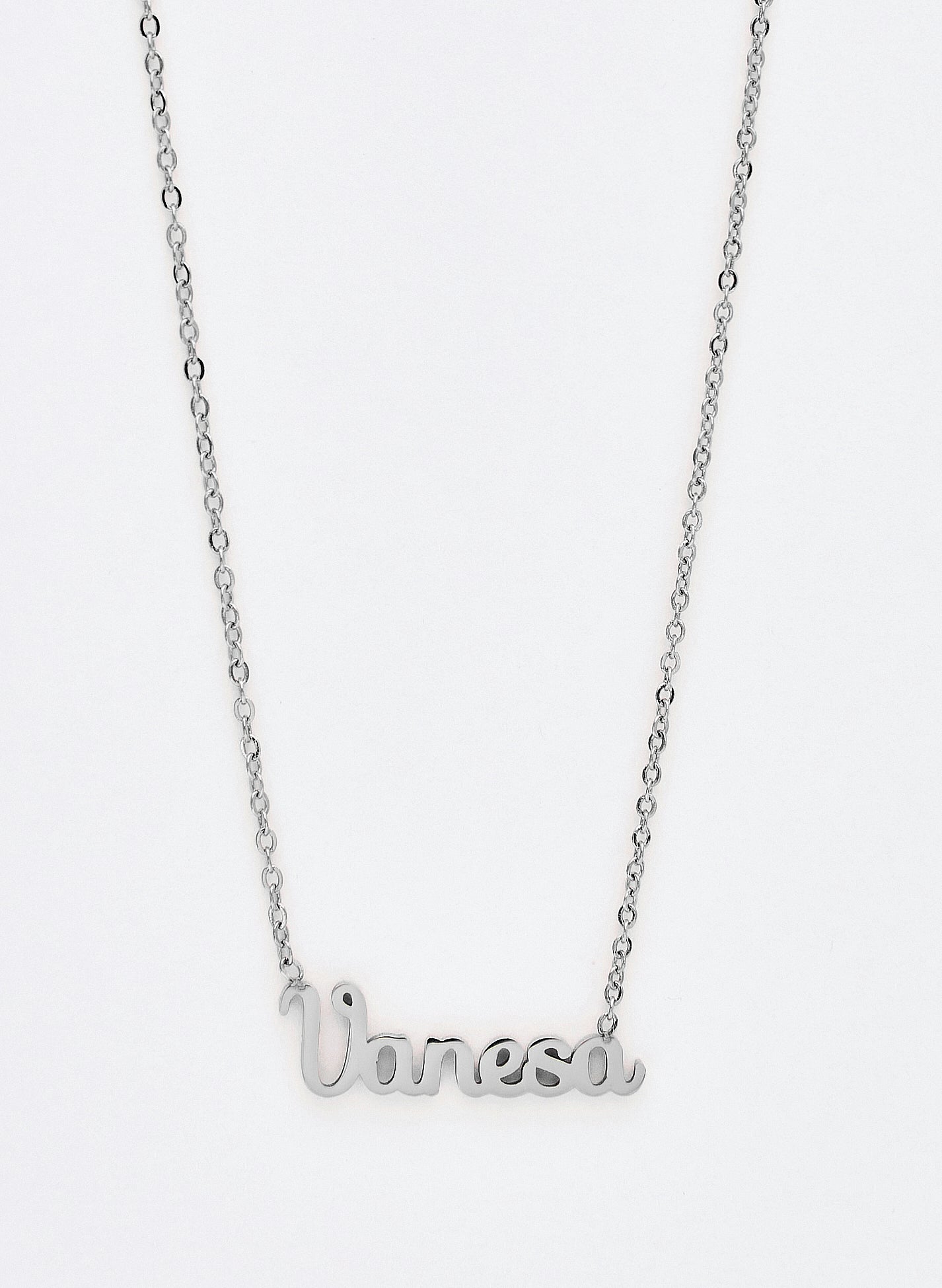 COLLAR VANESA PLATEADO