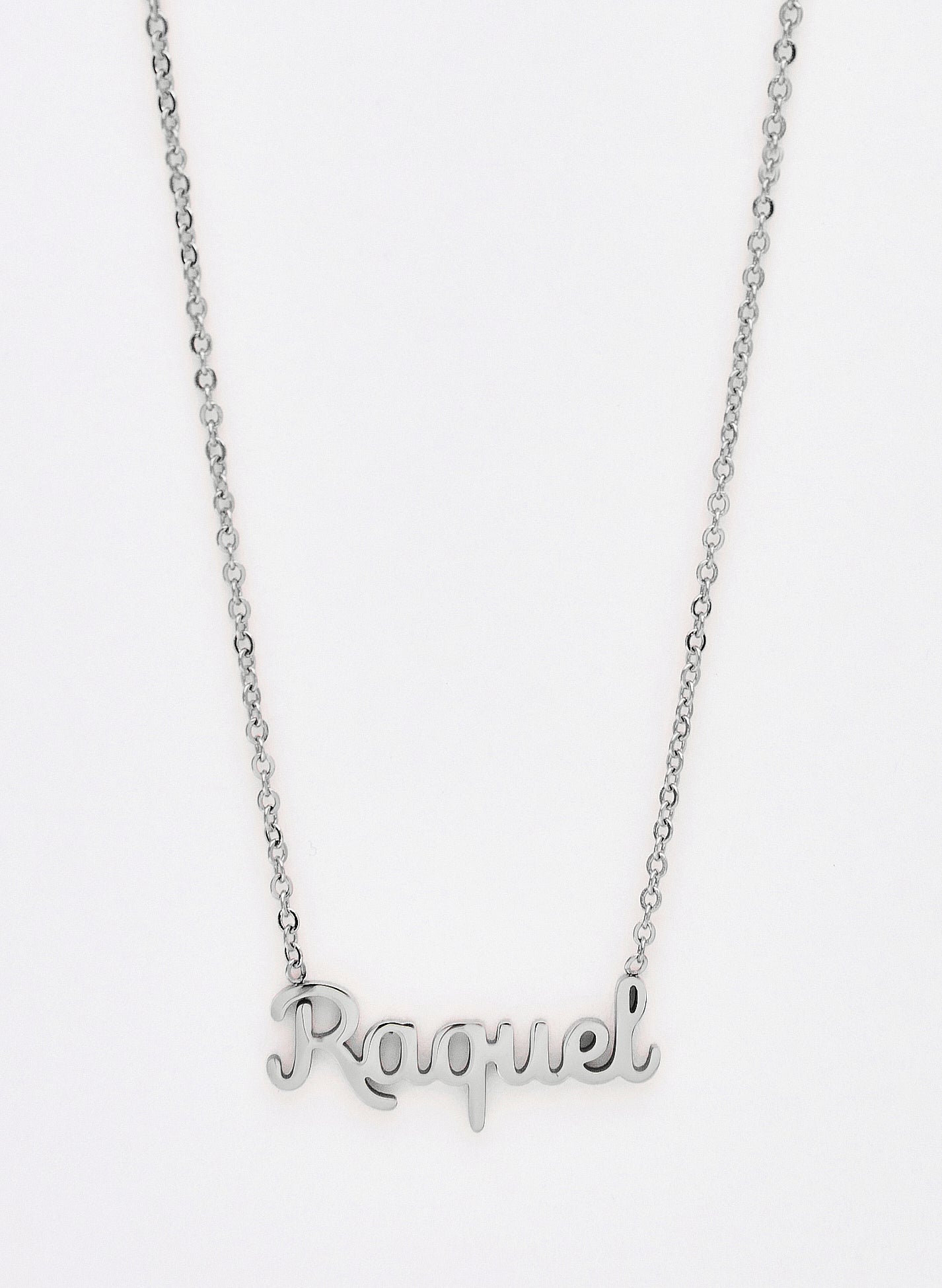 COLLAR RAQUEL PLATEADO