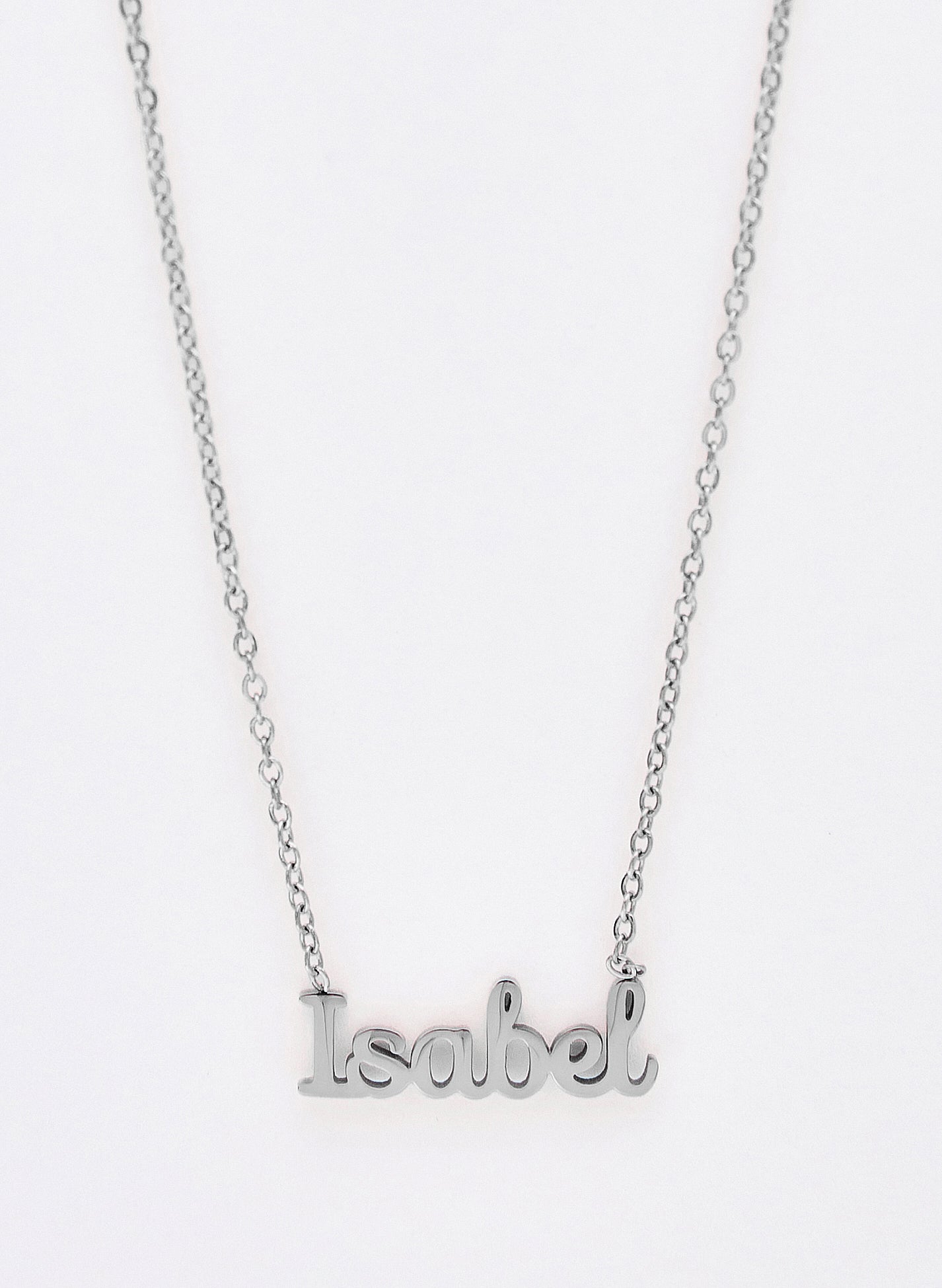 COLLAR ISABEL PLATEADO