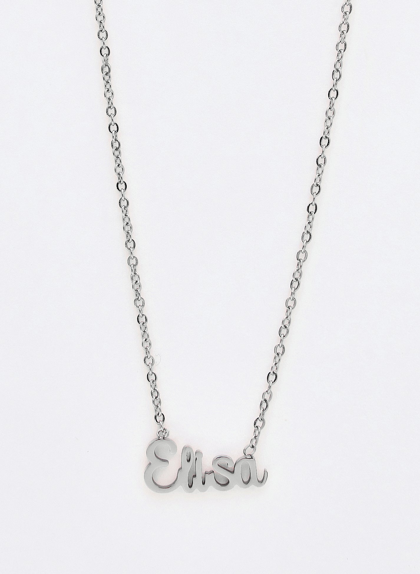 COLLAR ELISA PLATEADO