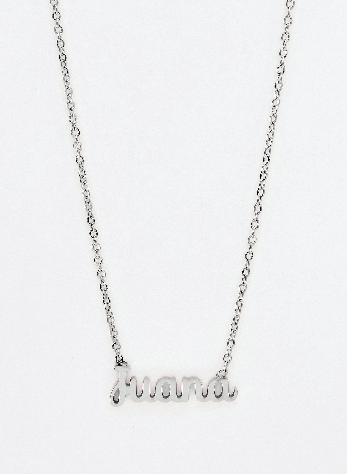 COLLAR JUANA PLATEADO