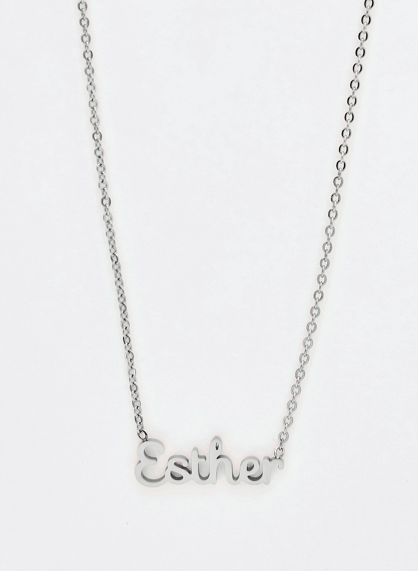 COLLAR ESTHER PLATEADO