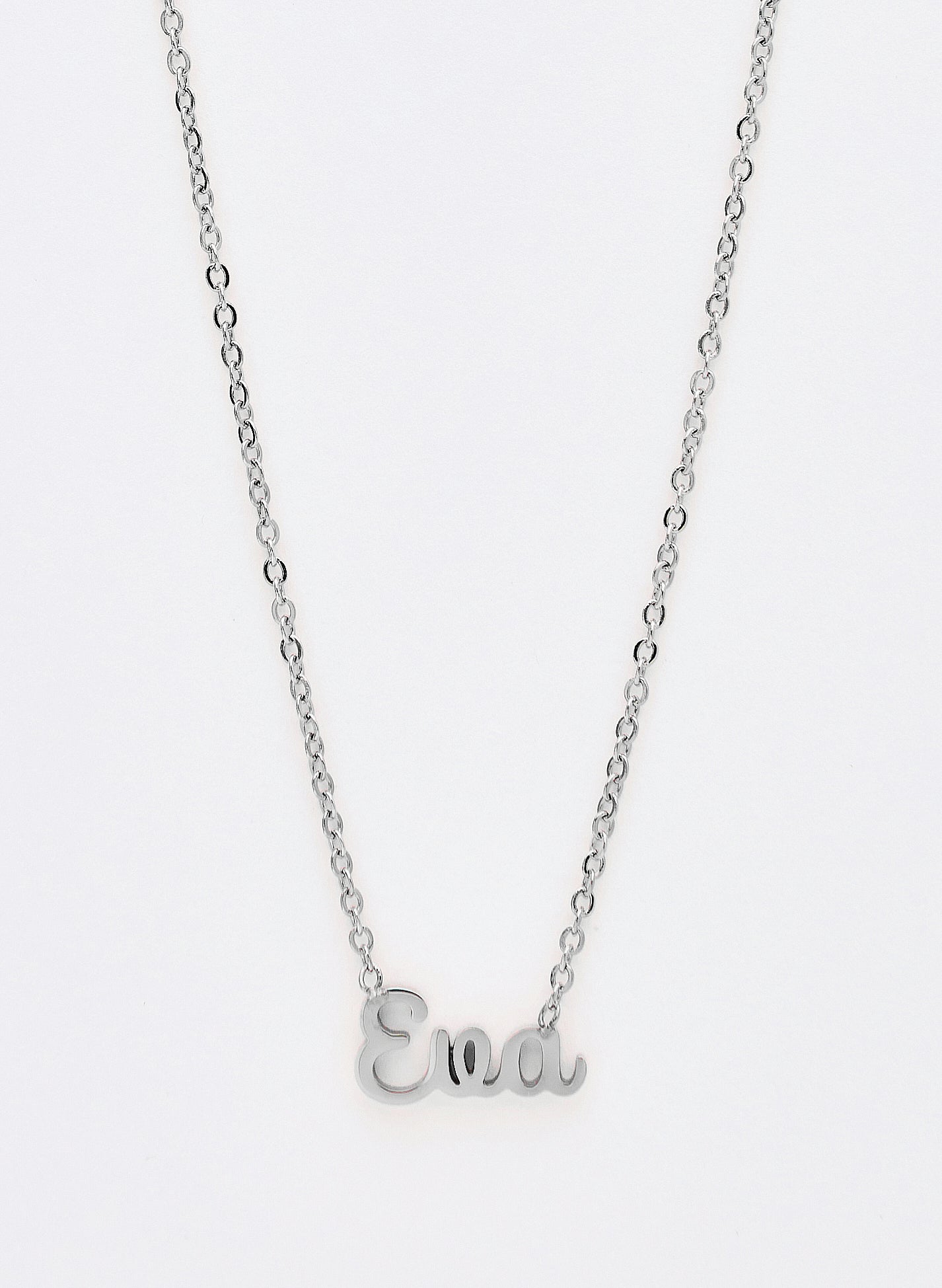 COLLAR EVA PLATEADO