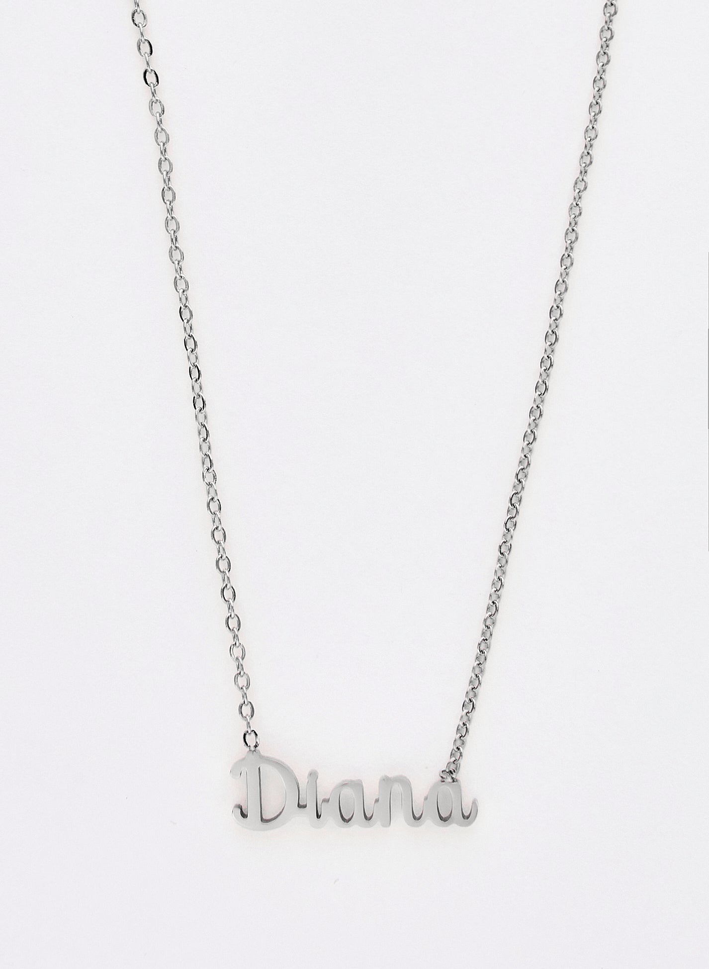 COLLAR DIANA PLATEADO