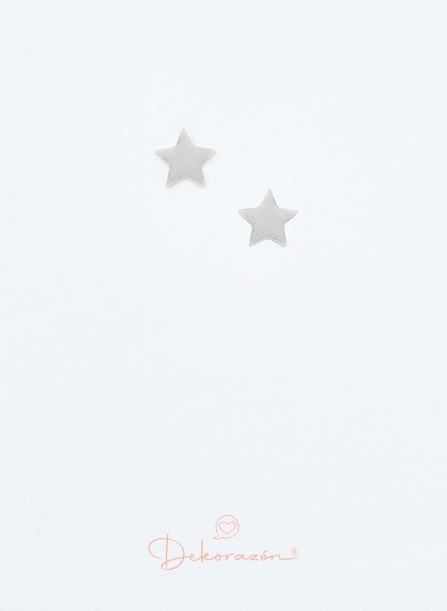 PENDIENTES ESTRELLA PLATEADO