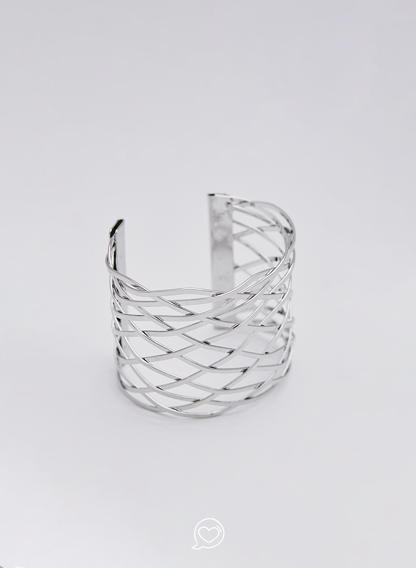 BRAZALETE GERALDINE PLATEADO