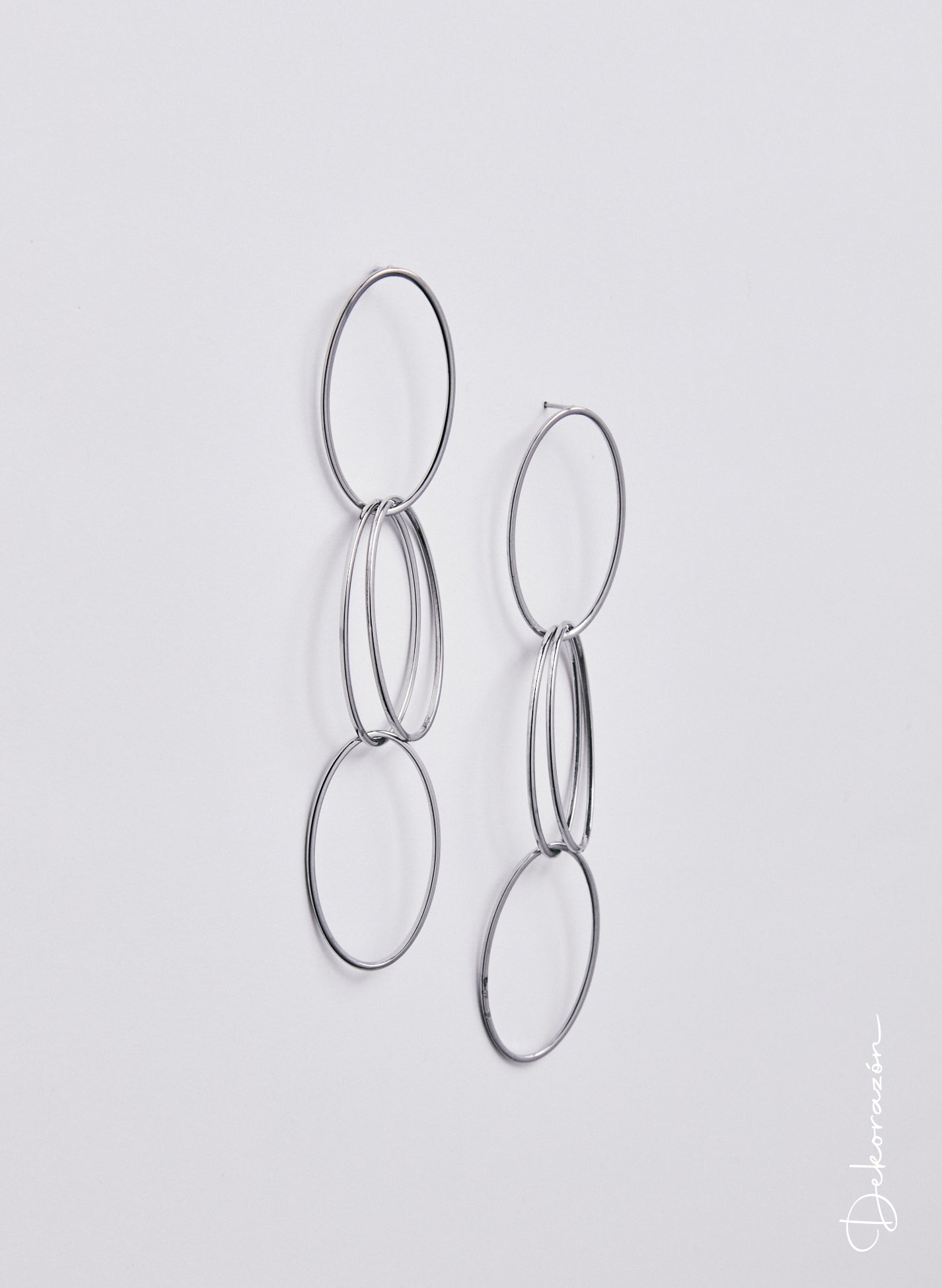 PENDIENTES AROA PLATEADO