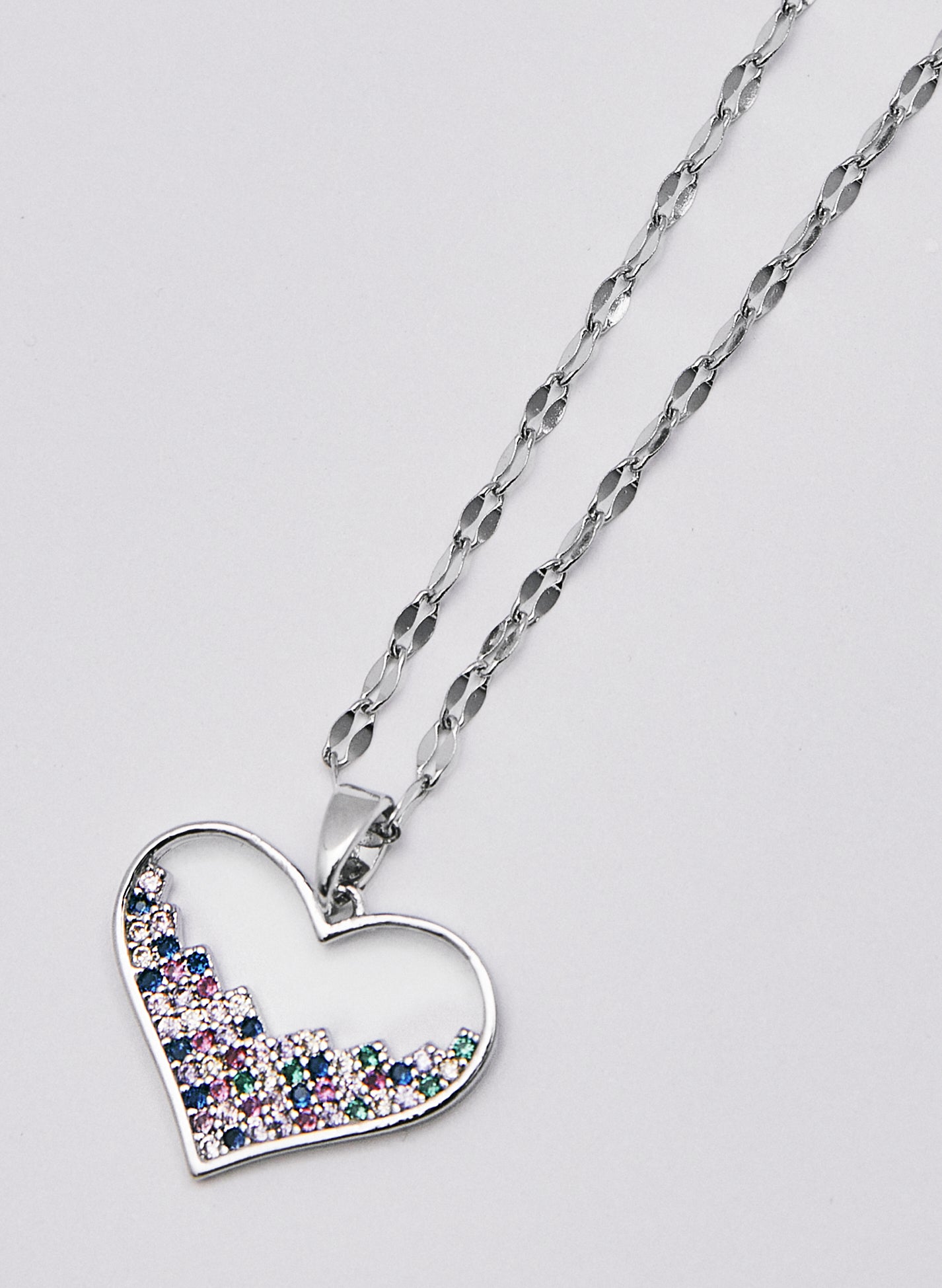 COLLAR CIRA PLATEADO