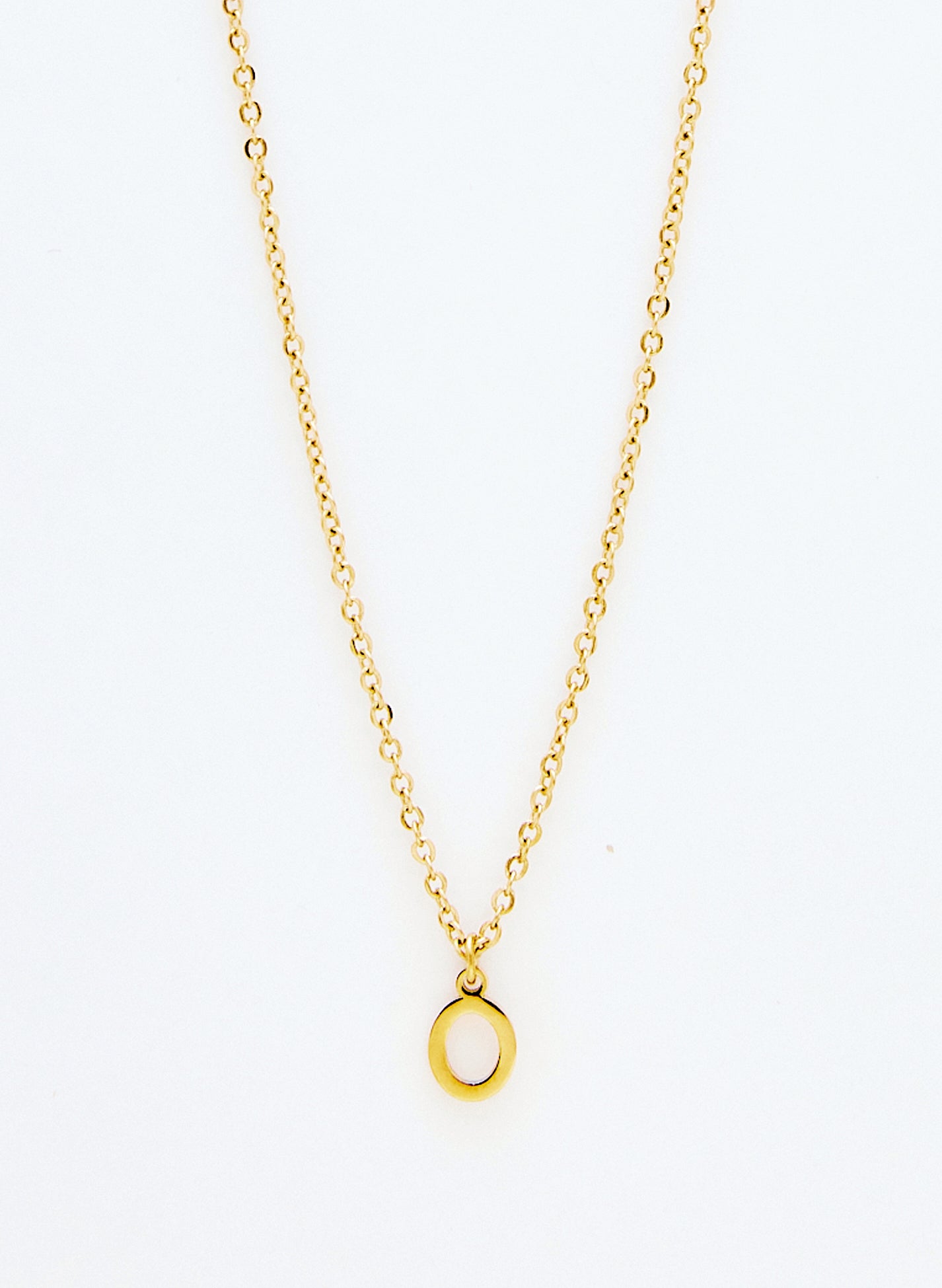 COLLAR INICIAL DORADO