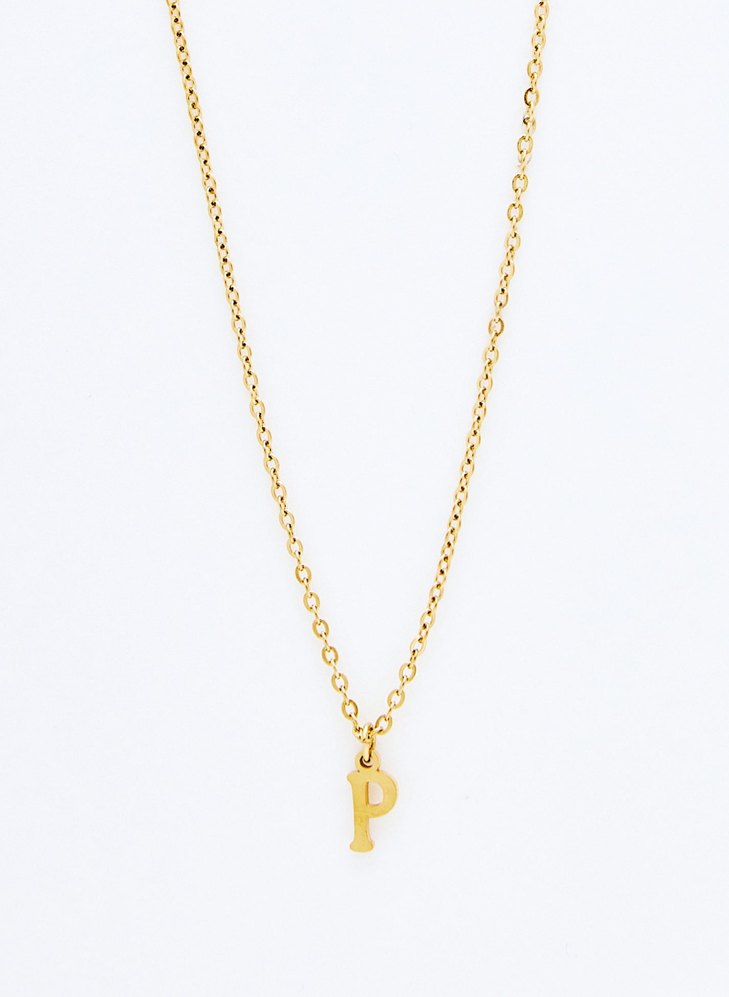 COLLAR INICIAL DORADO