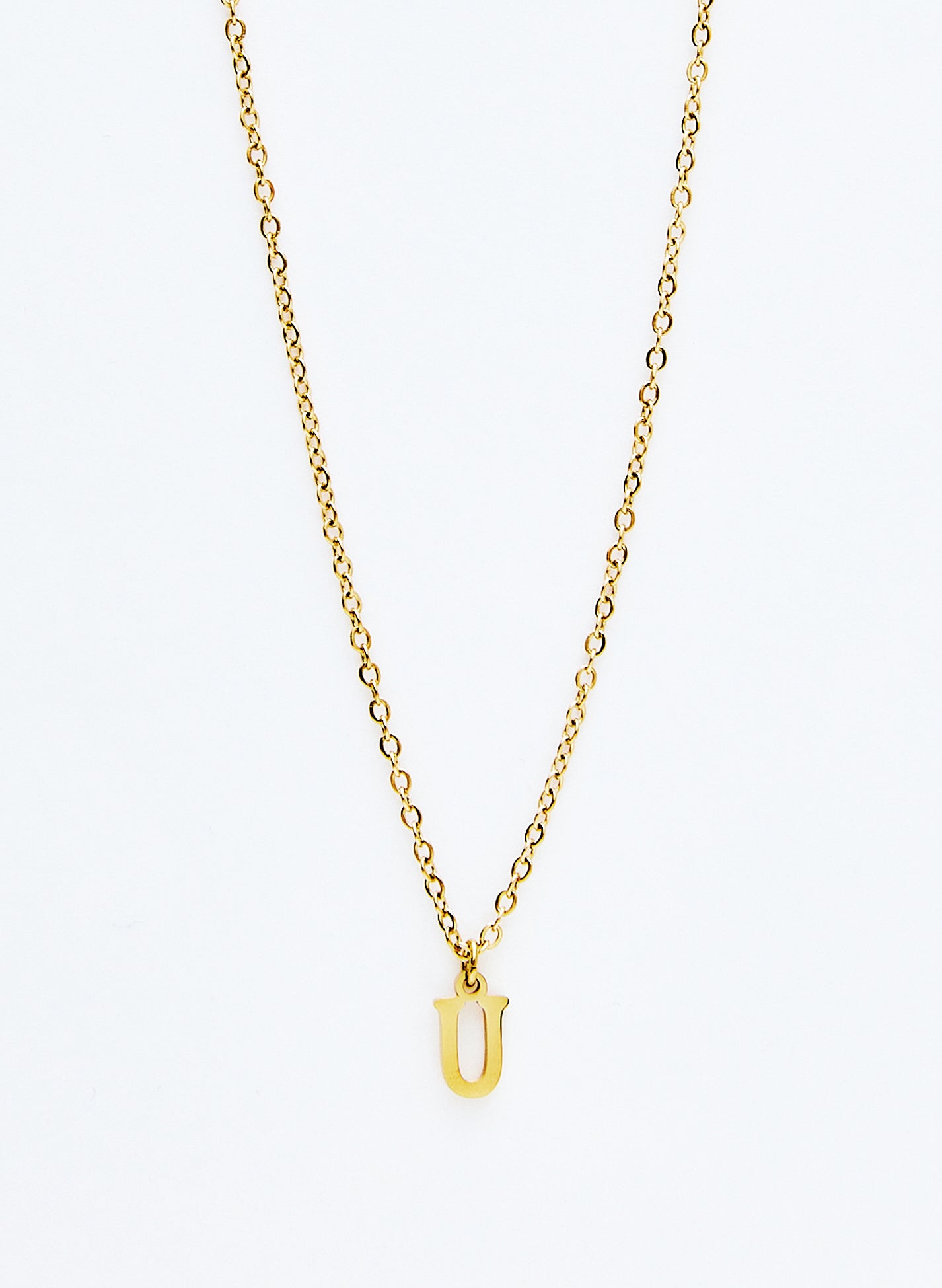 COLLAR INICIAL DORADO