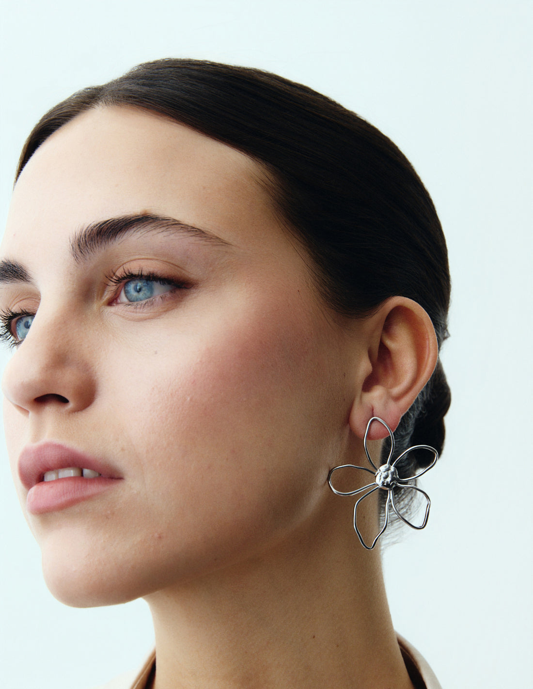 PENDIENTE KATIA PLATEADO