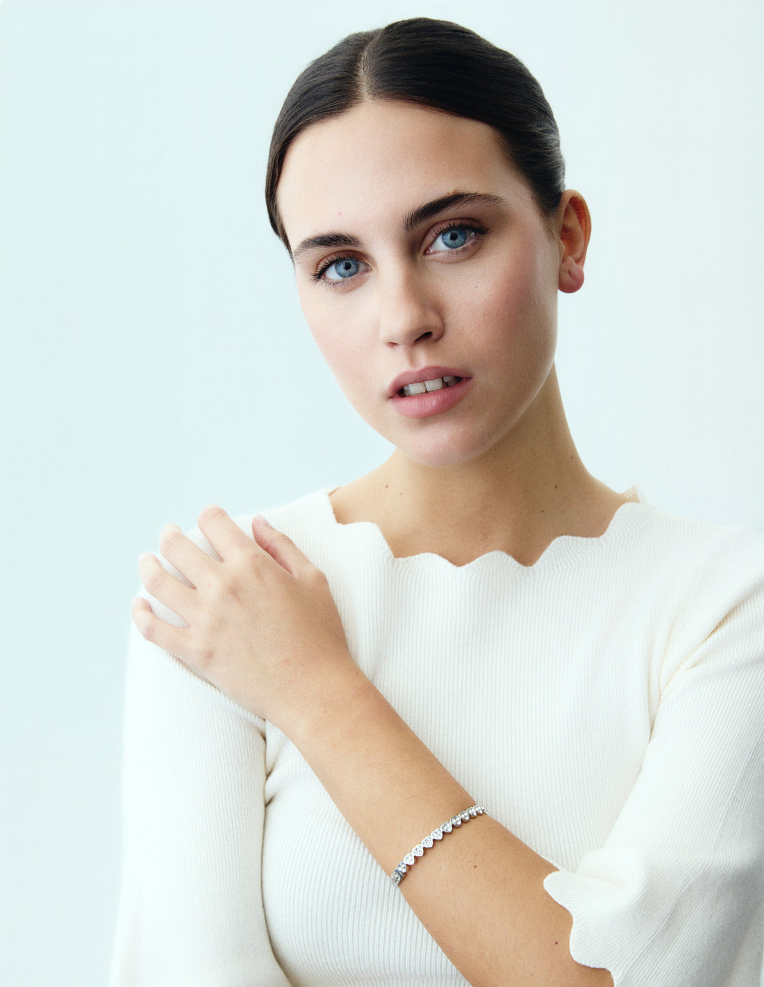 PULSERA ALAMA PLATEADA