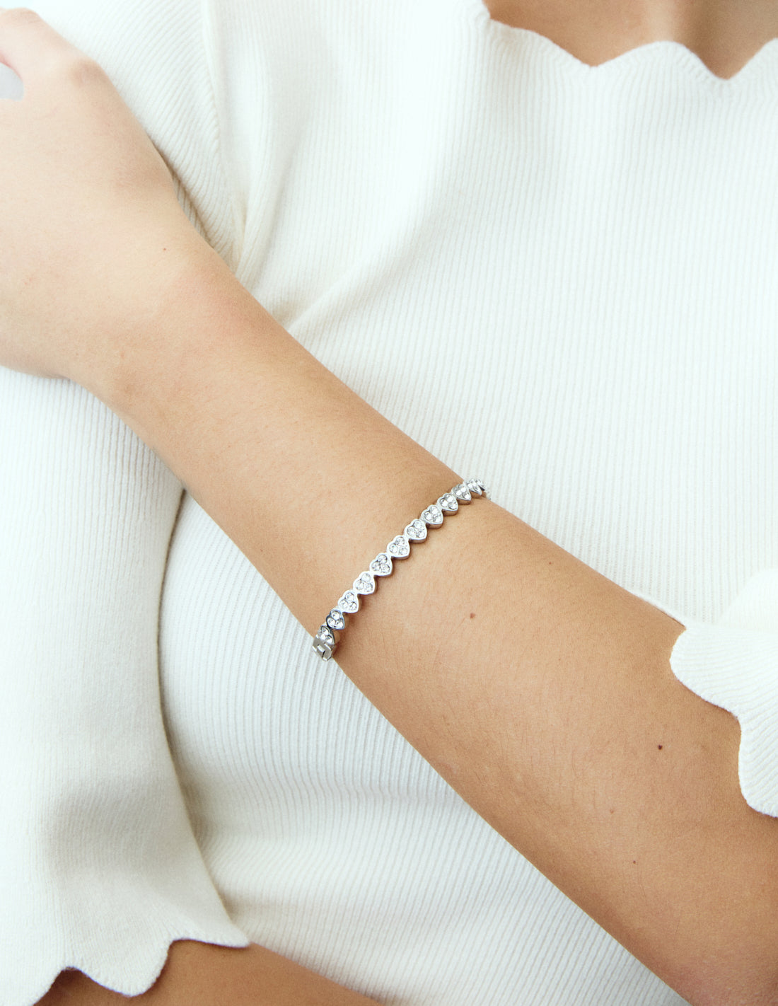 PULSERA ALAMA PLATEADA