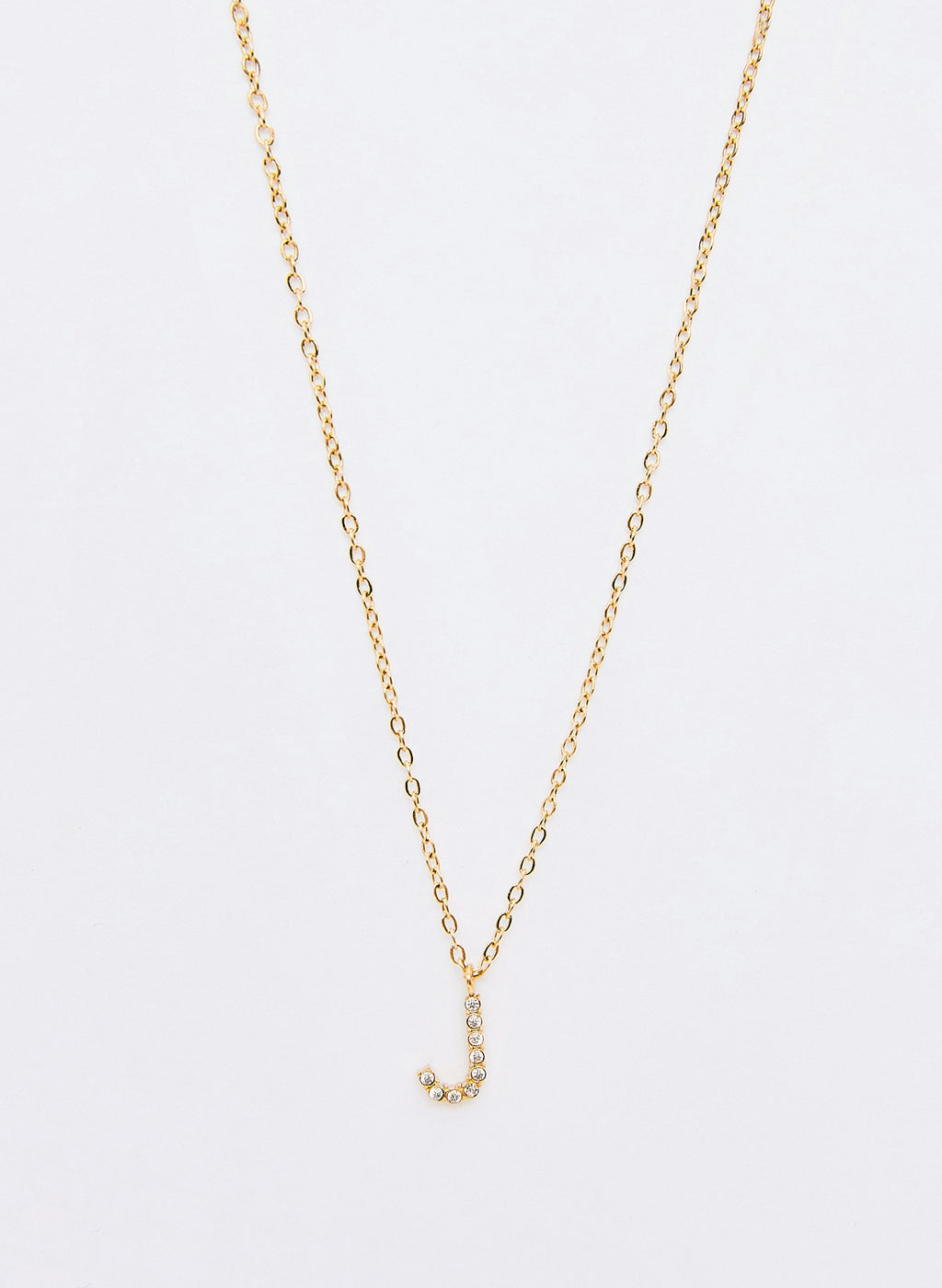 COLLAR INICIAL DORADO ABALORIOS