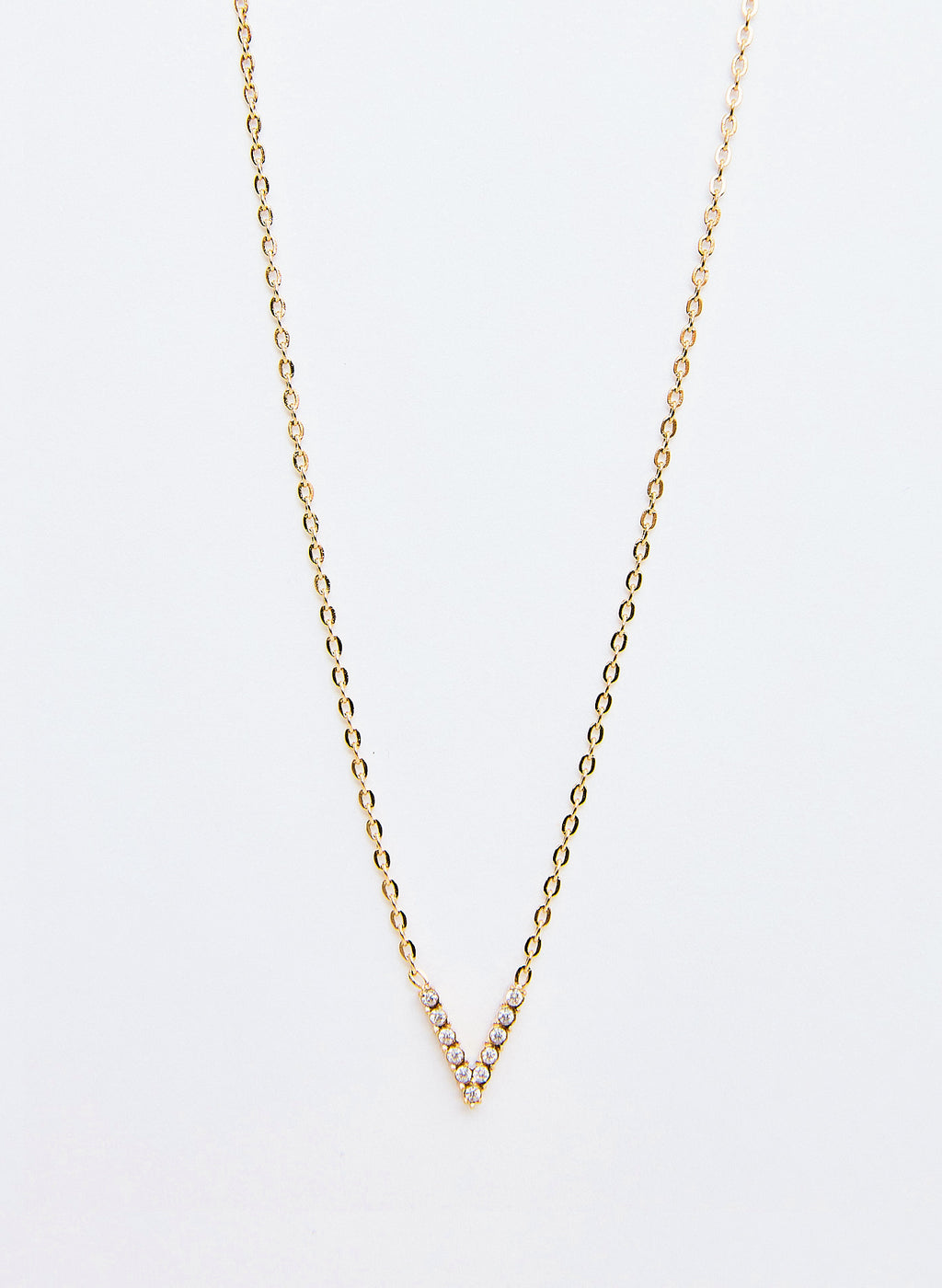 COLLAR INICIAL DORADO ABALORIOS