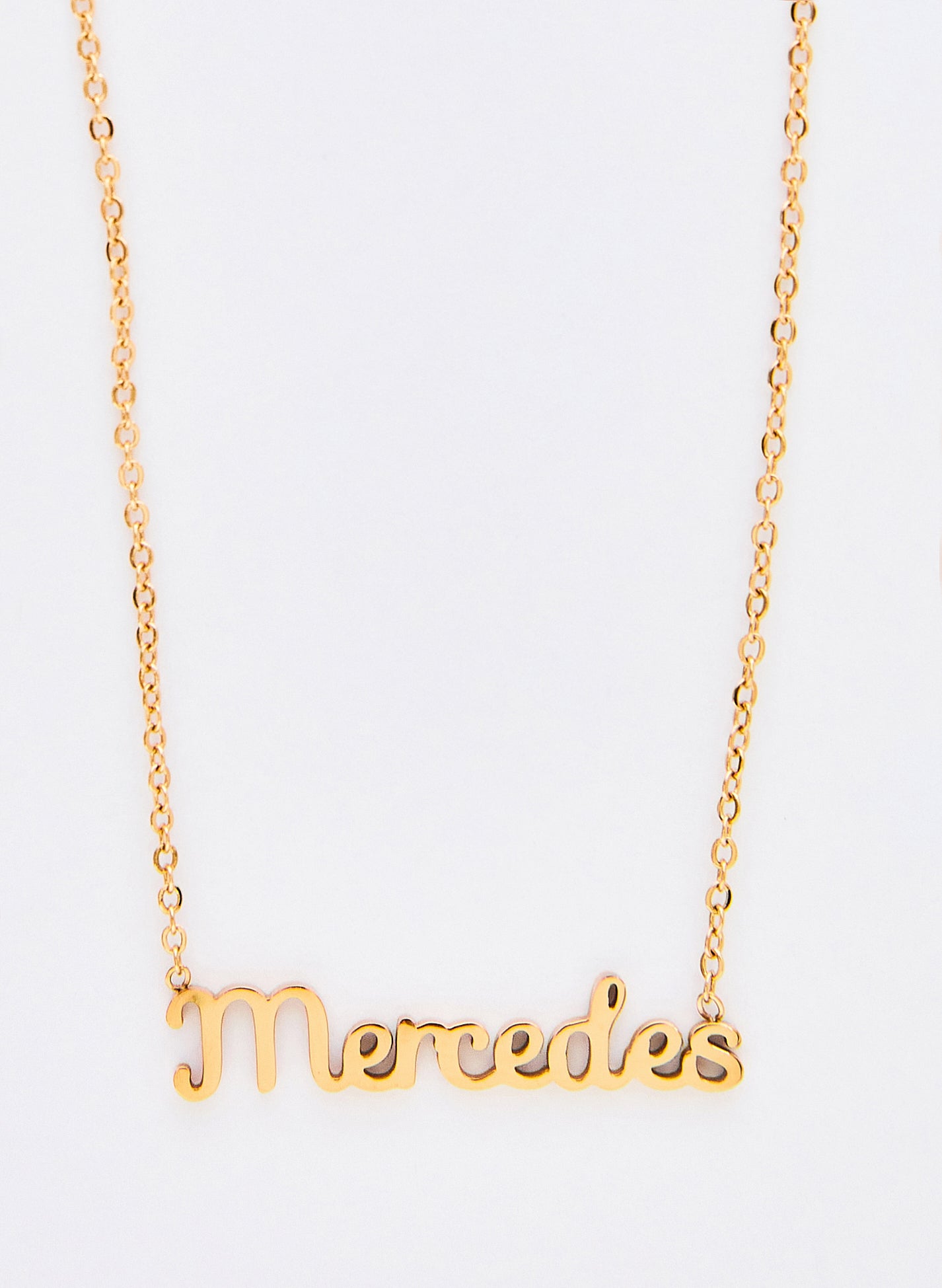 COLLAR MERCEDES DORADO