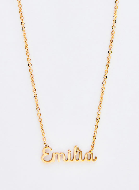 COLLAR EMILIA DORADO