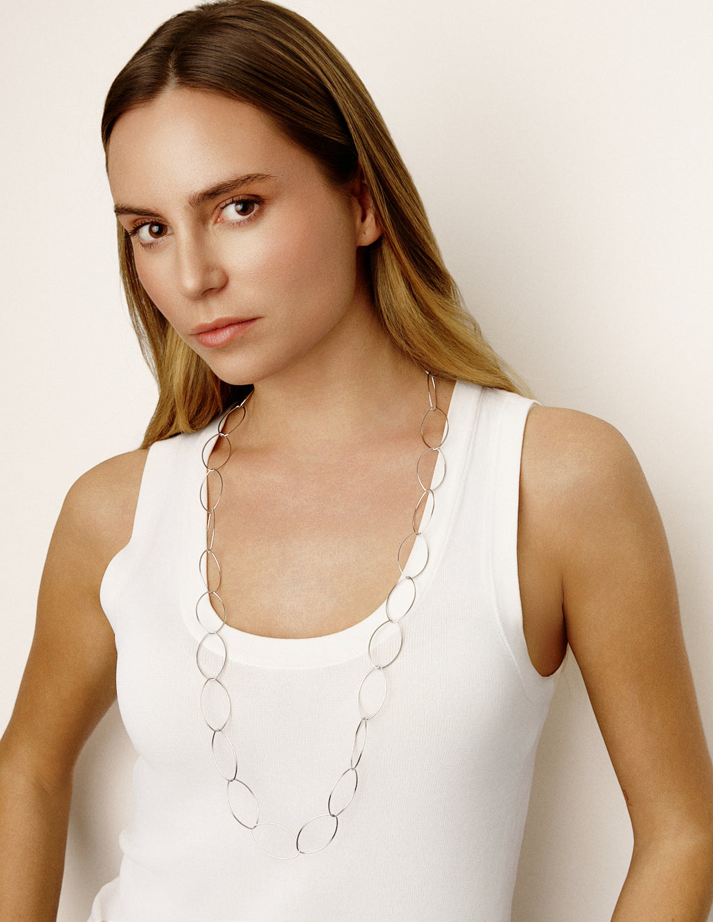 COLLAR MARIANGELA PLATEADO