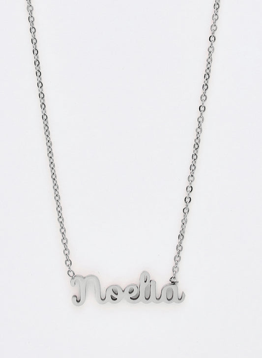 COLLAR NOELIA PLATEADO