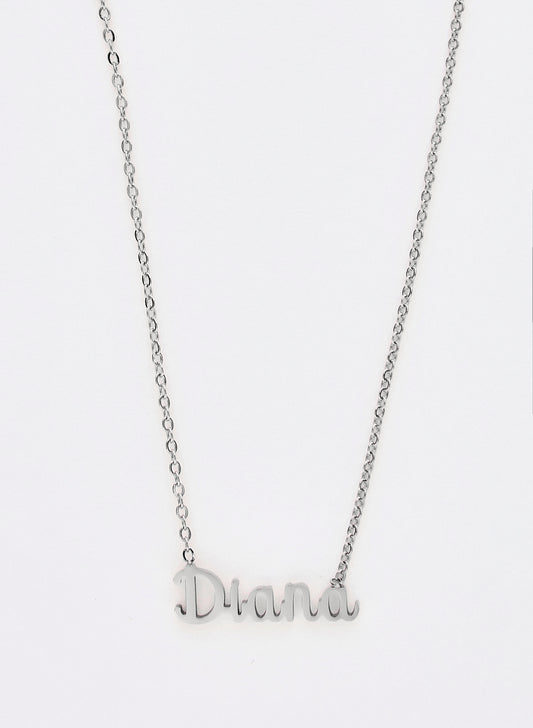 COLLAR DIANA PLATEADO