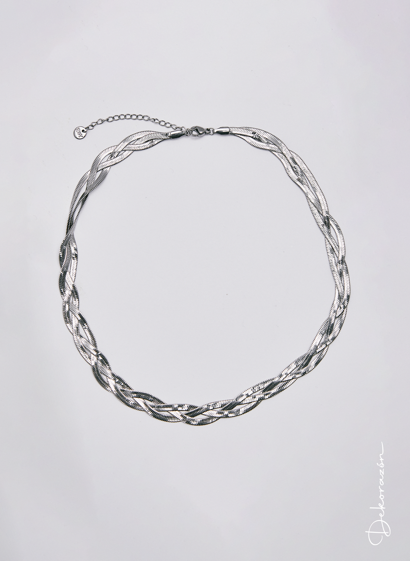 COLLAR AINE PLATEADO