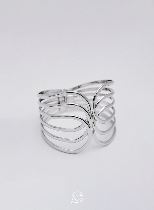 BRAZALETE ALIZEE  PLATEADO