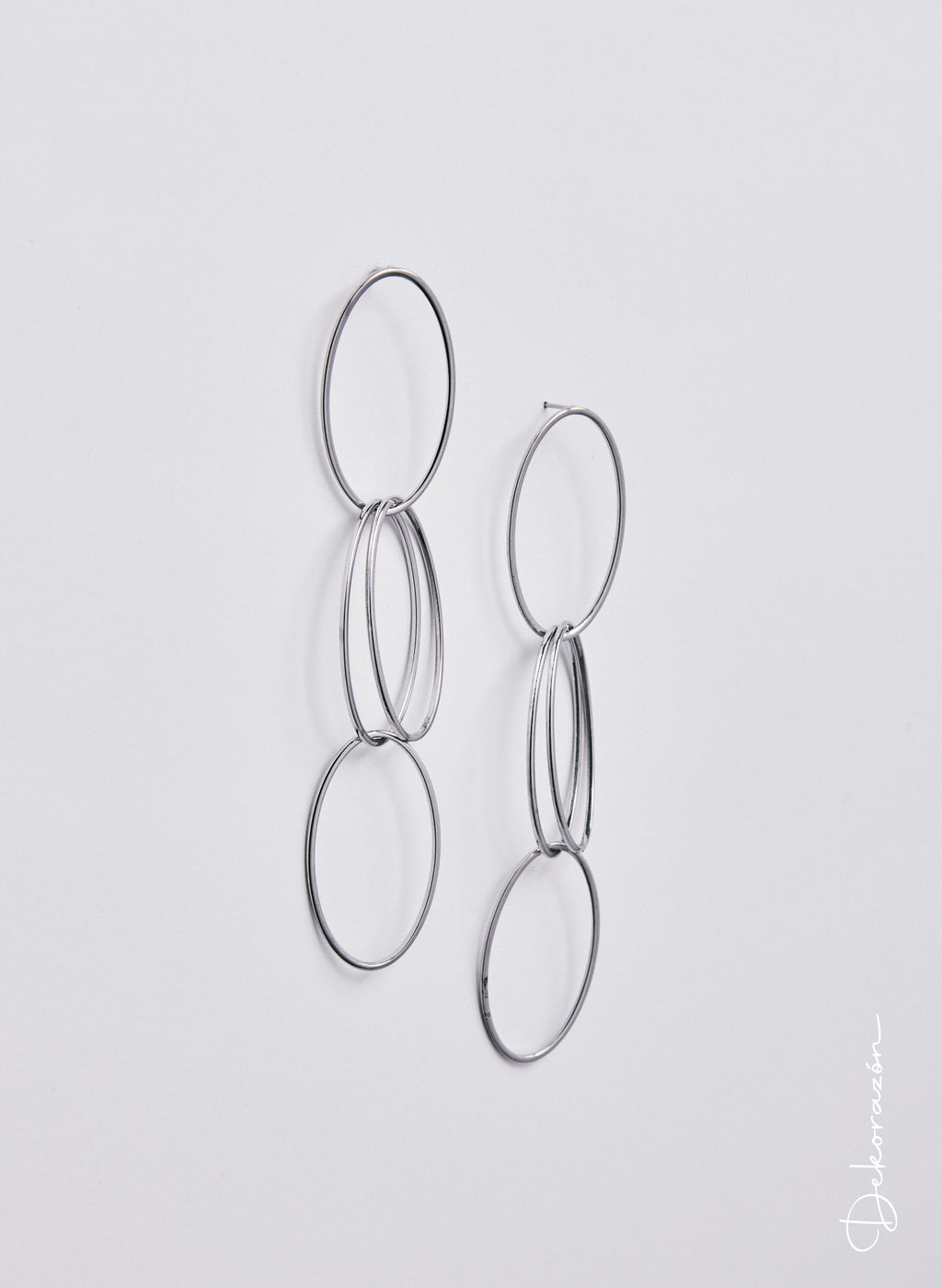 PENDIENTES AROA PLATEADO