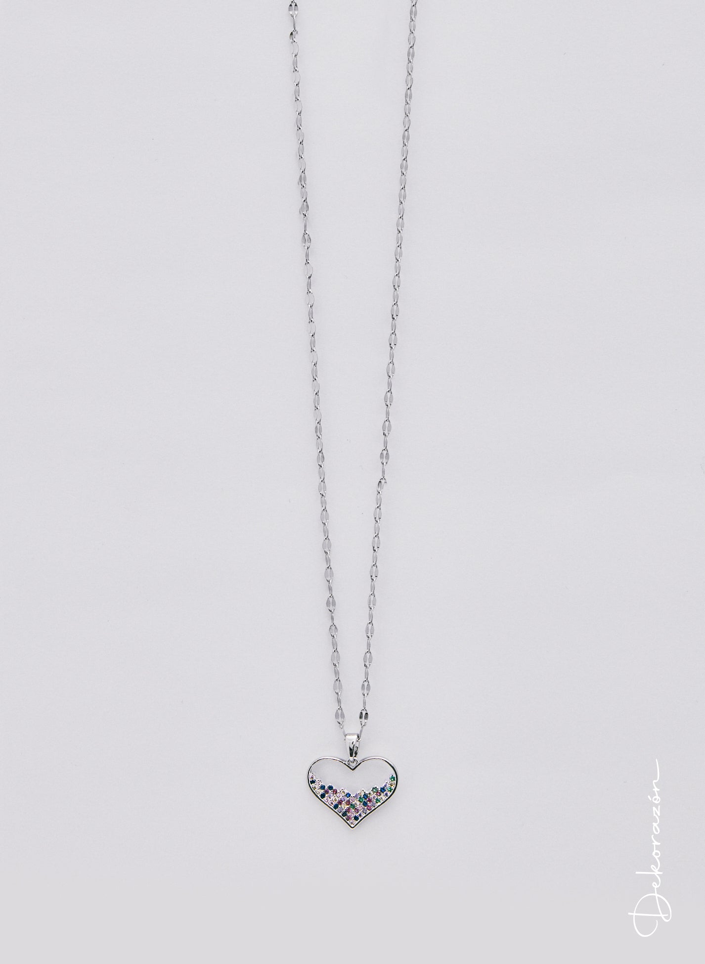 COLLAR CIRA PLATEADO