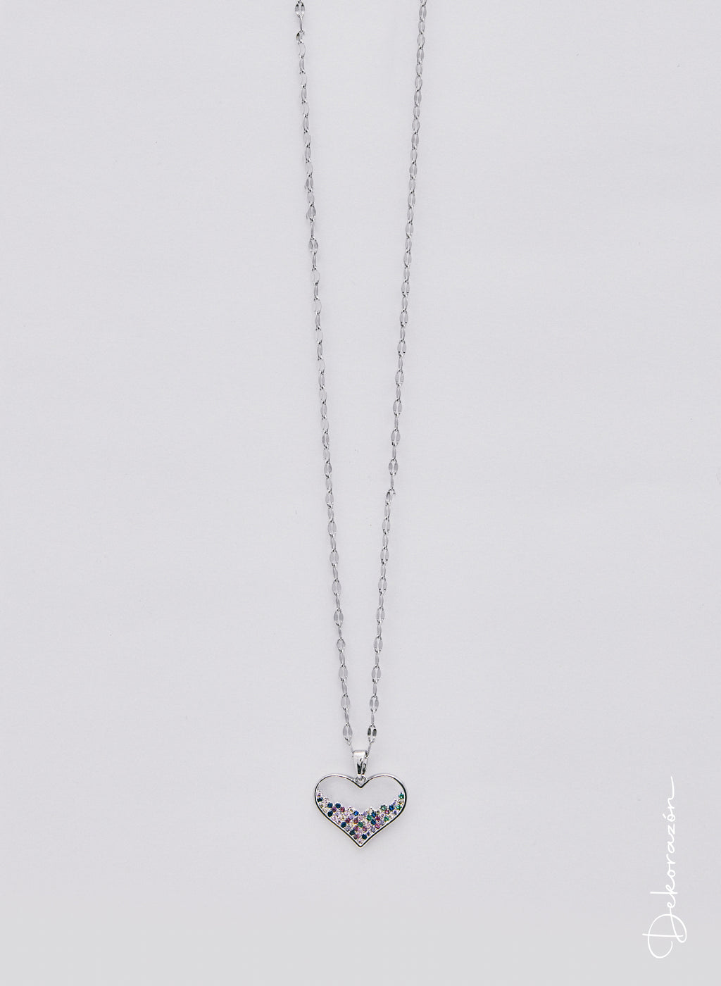 COLLAR CIRA PLATEADO