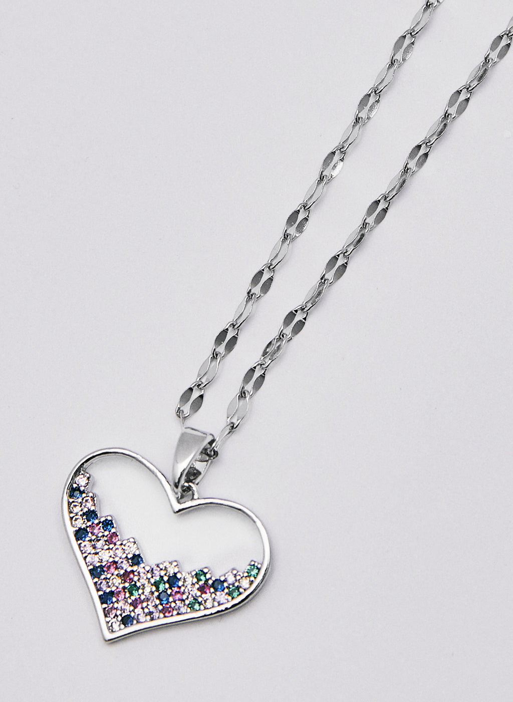 COLLAR CIRA PLATEADO